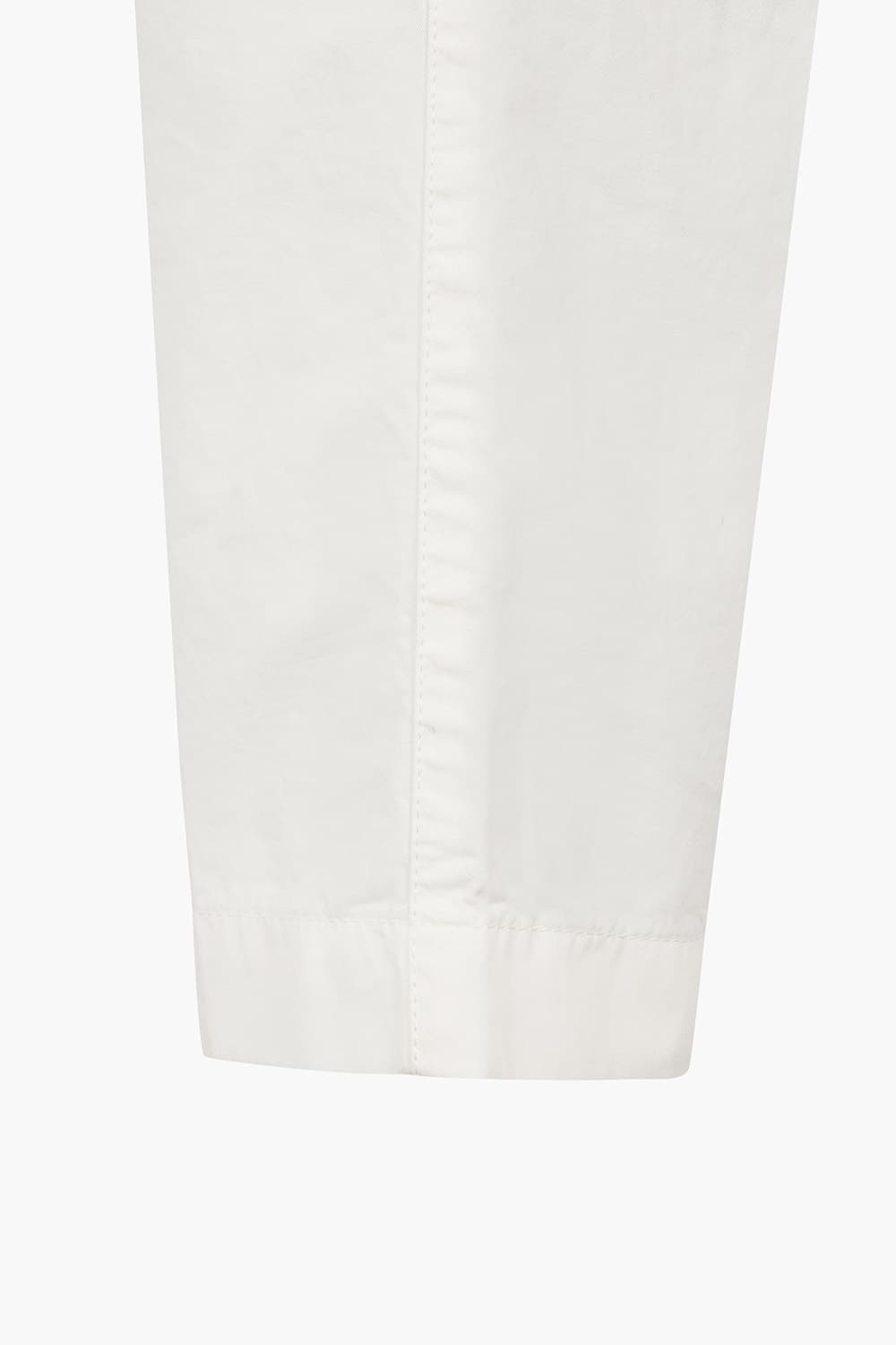 코튼 스트레이트핏 팬츠 아이보리 QE5SMHTPT103Q13