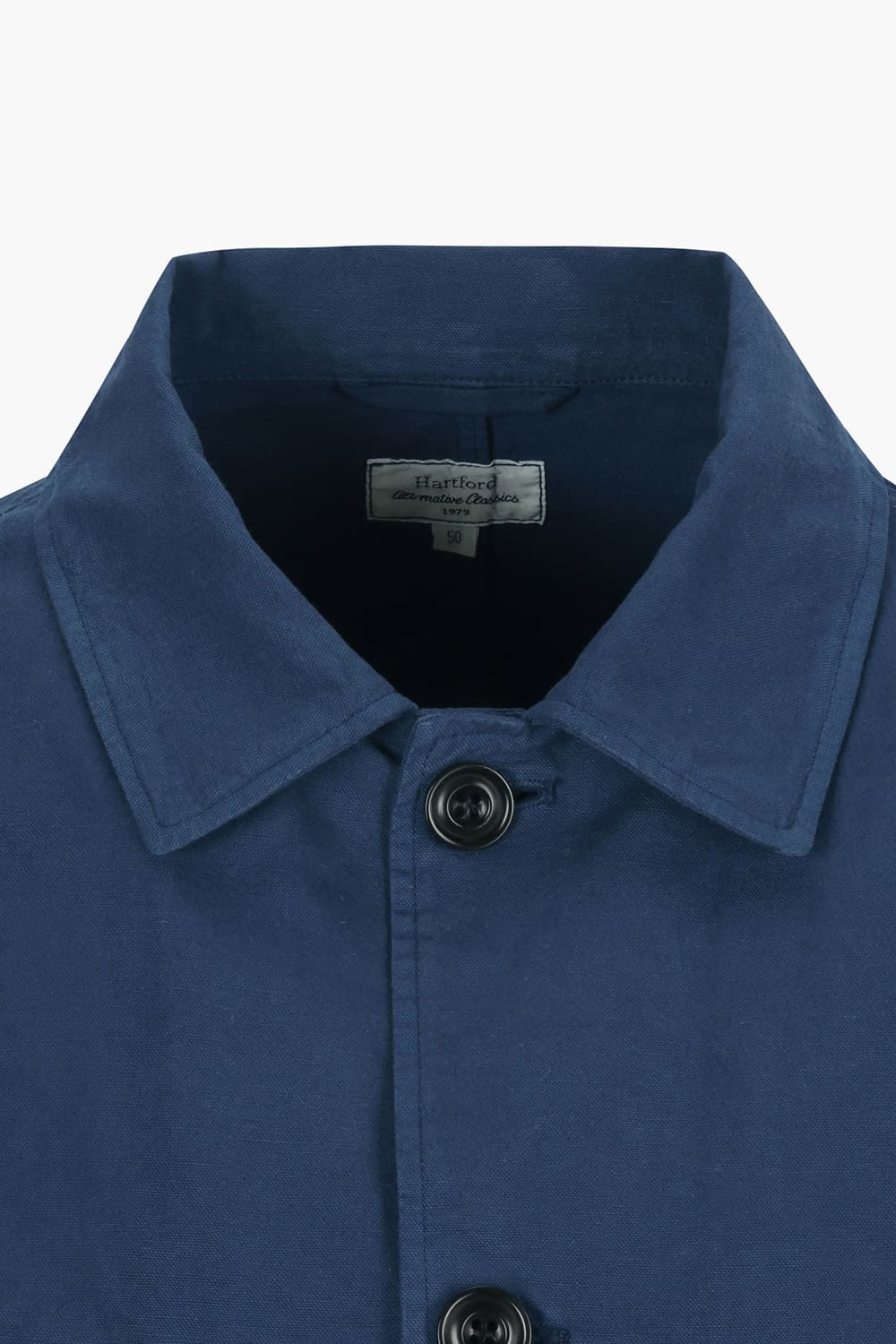 린넨믹스 투 포켓 아우터 네이비 QE5SMHTOT107Q66