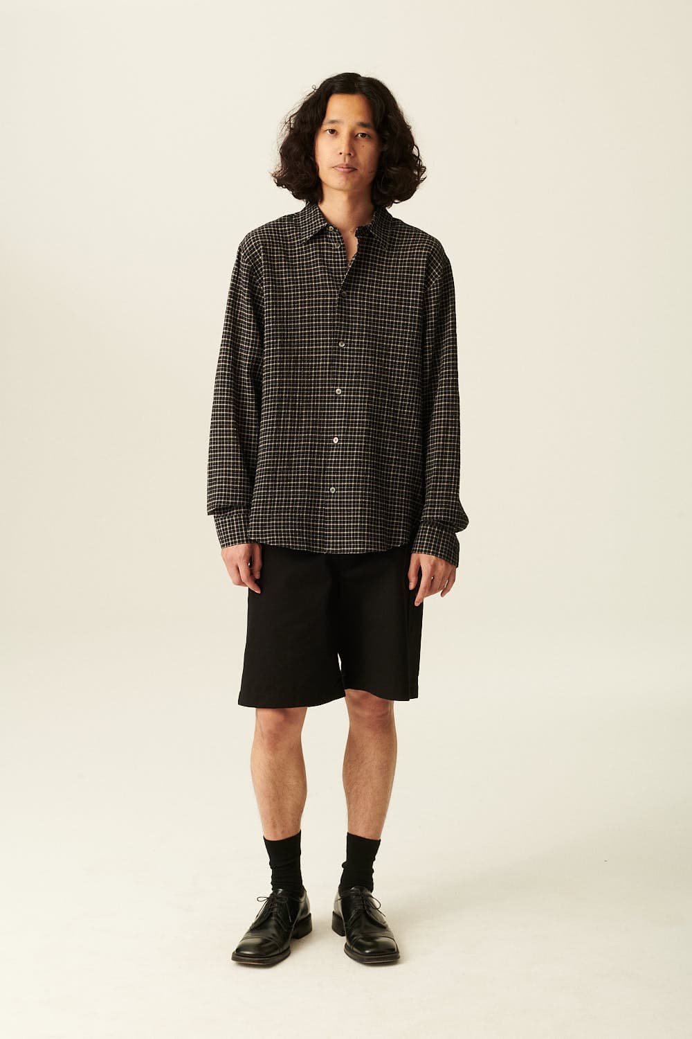 PEDRO 코튼 하프팬츠 QE4SMRDPT003Q99