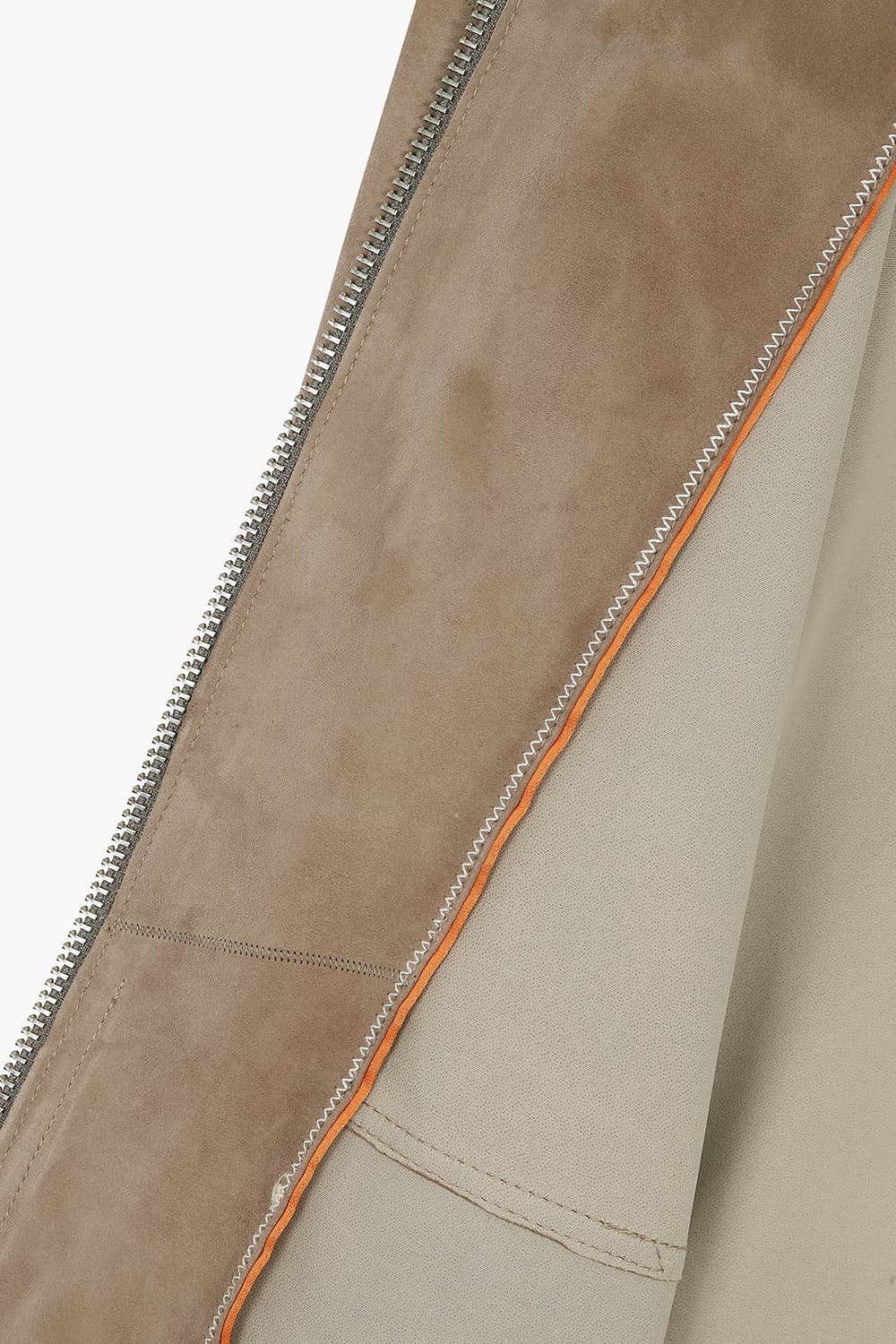 프리미엄 램스킨 블루종 라이트 브라운 RE5SMMALE802R93