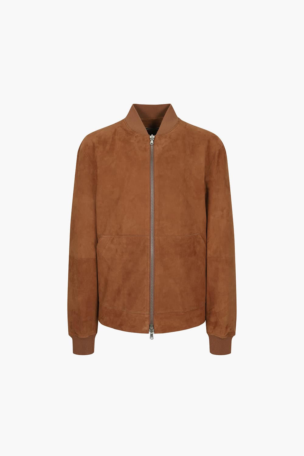 GIUBBINO 램스킨 블루종 가죽 점퍼 188U32PEL61321