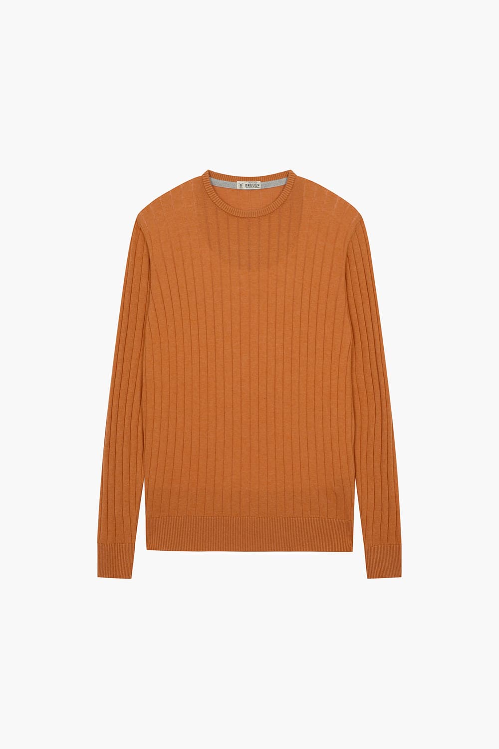 ROND 코튼 크루넥 긴소매 니트 BR1006P554014