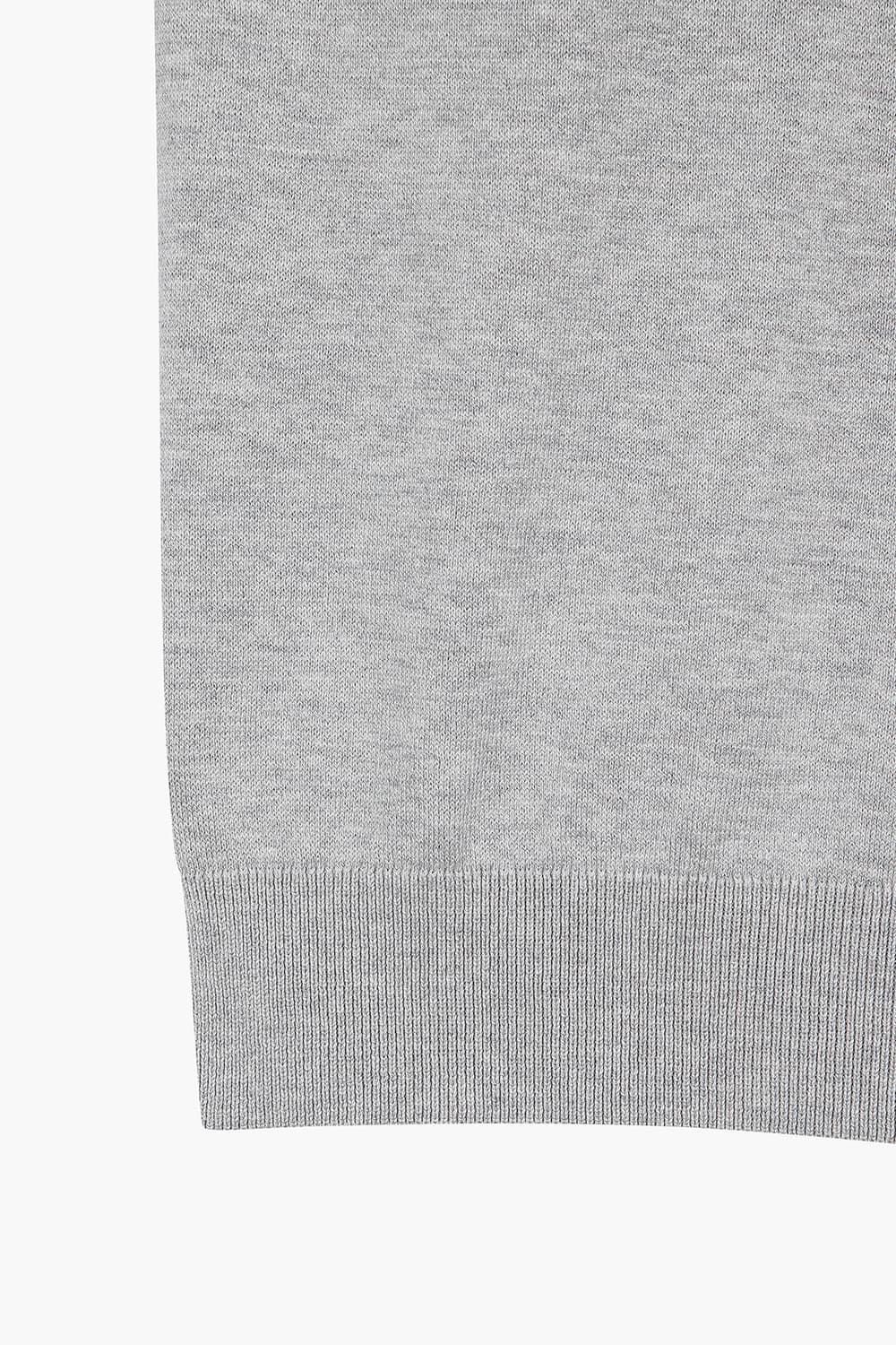 실크 혼방 폴로 긴소매 니트 BPS133P555201