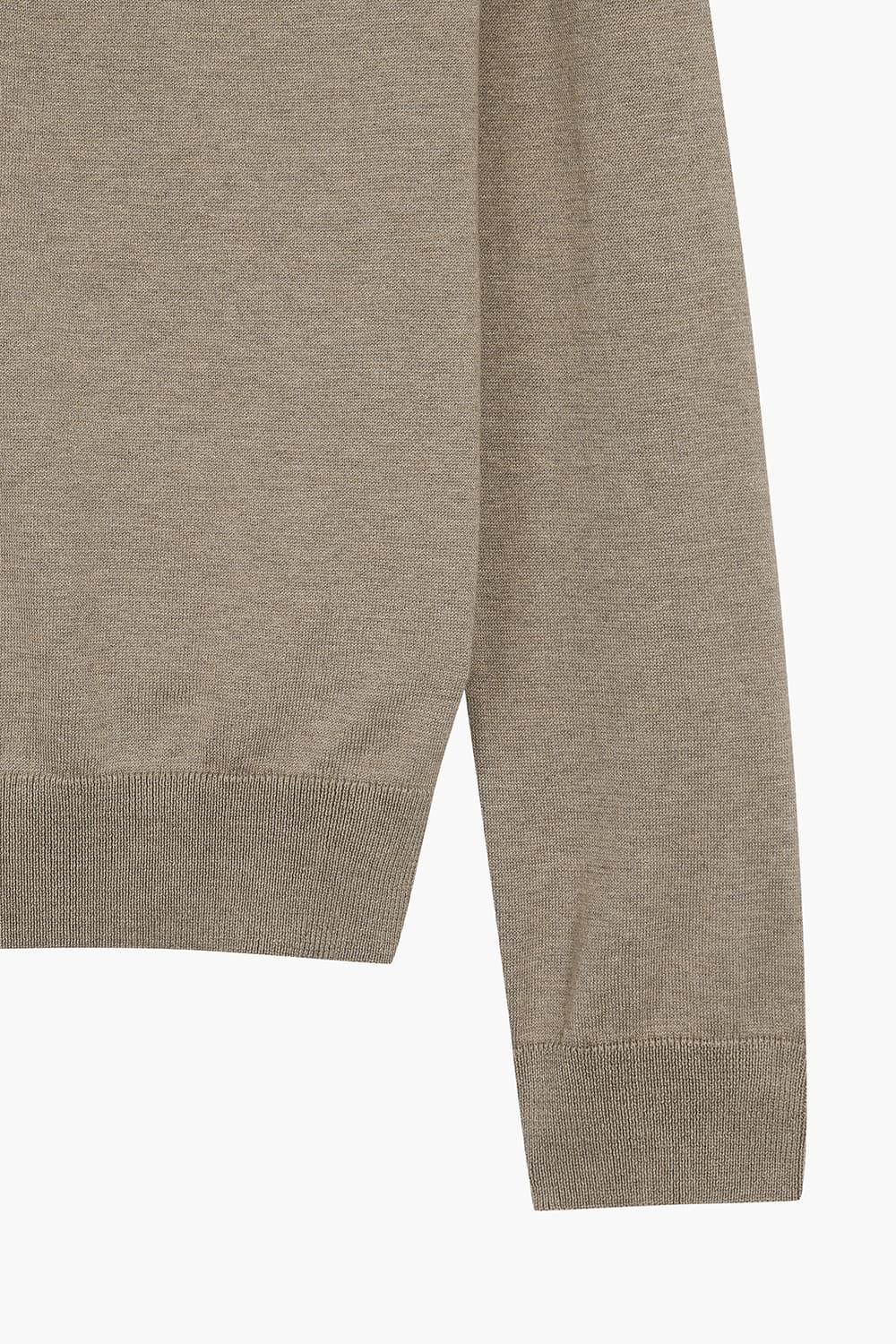 실크 혼방 폴로 긴소매 니트 BPS133P555205