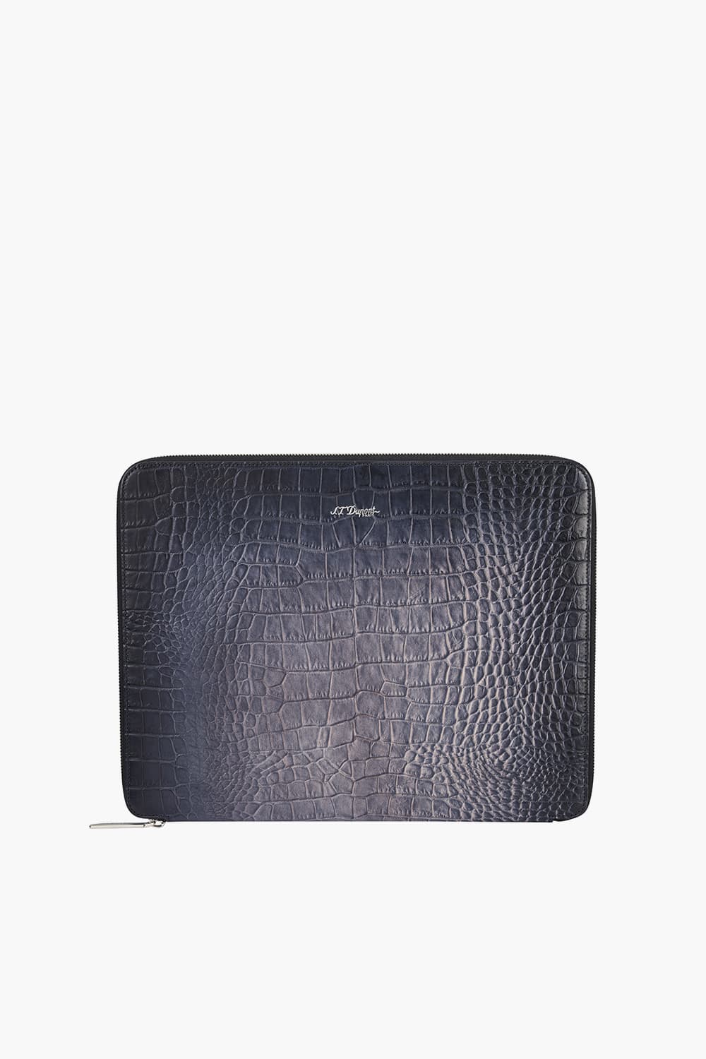 24 르글랑 아뜰리에 크로코패턴 컨퍼런스 패드 클러치 블랙 CG190574Z