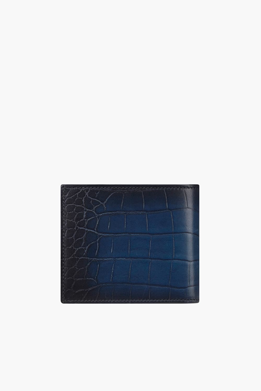 24 르글랑 아뜰리에 크로코패턴 6CC 지갑 블루 CI190377Z