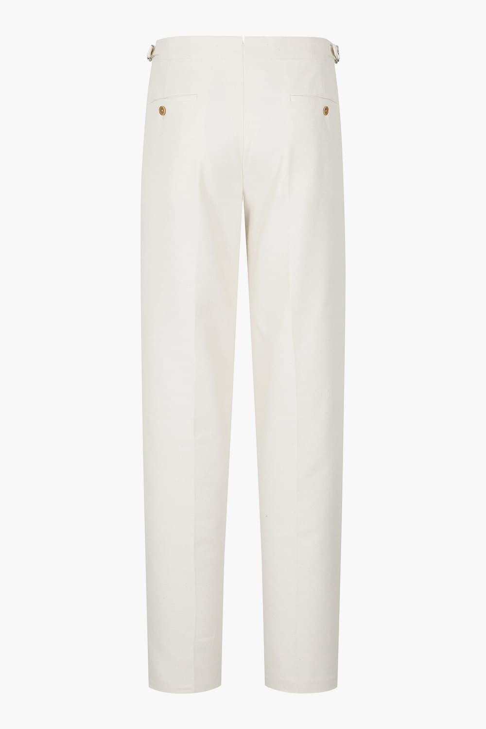 오가닉 투 턱 스트레이트 팬츠 아이보리QE5SMBZPT104Q13