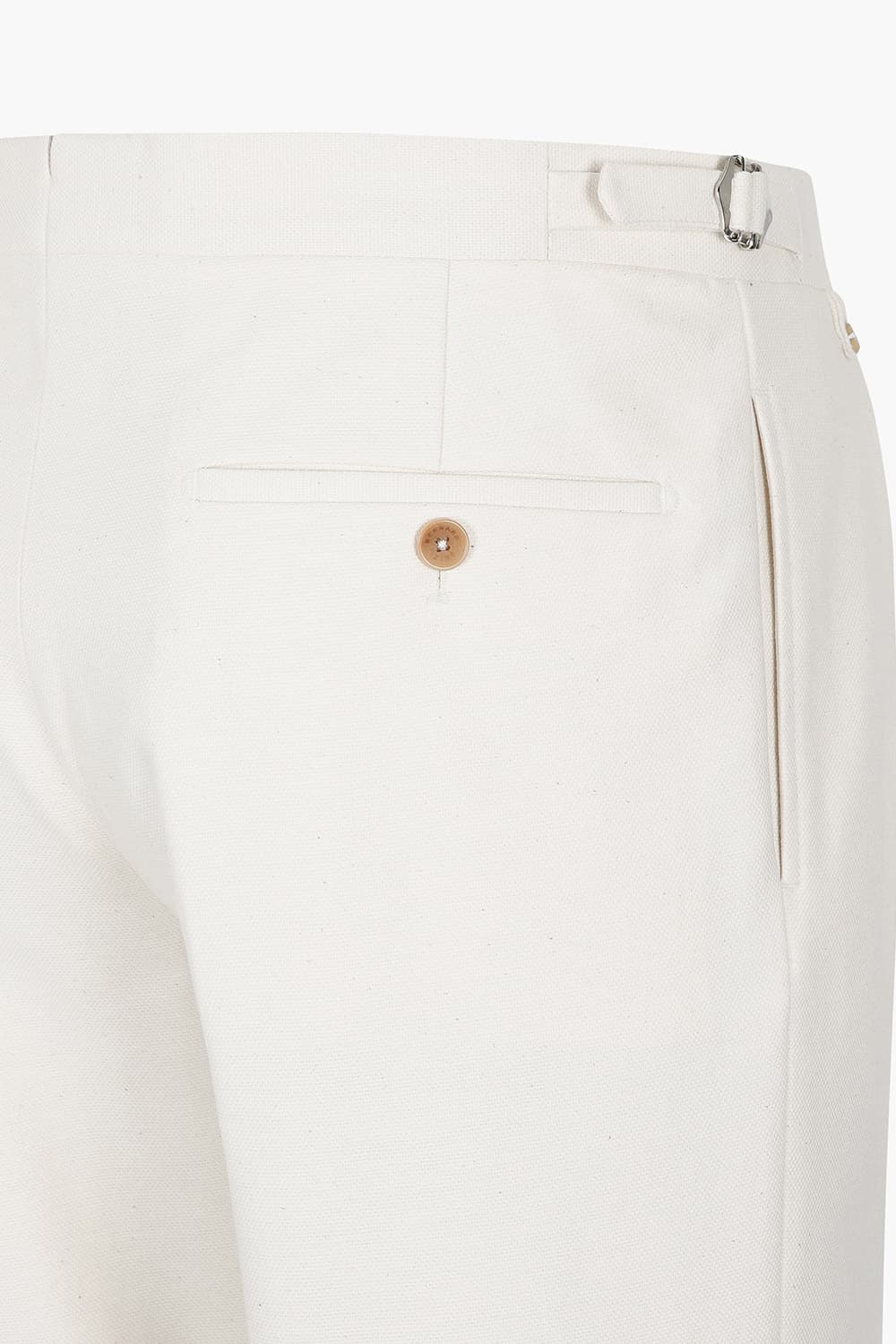 오가닉 투 턱 스트레이트 팬츠 아이보리QE5SMBZPT104Q13