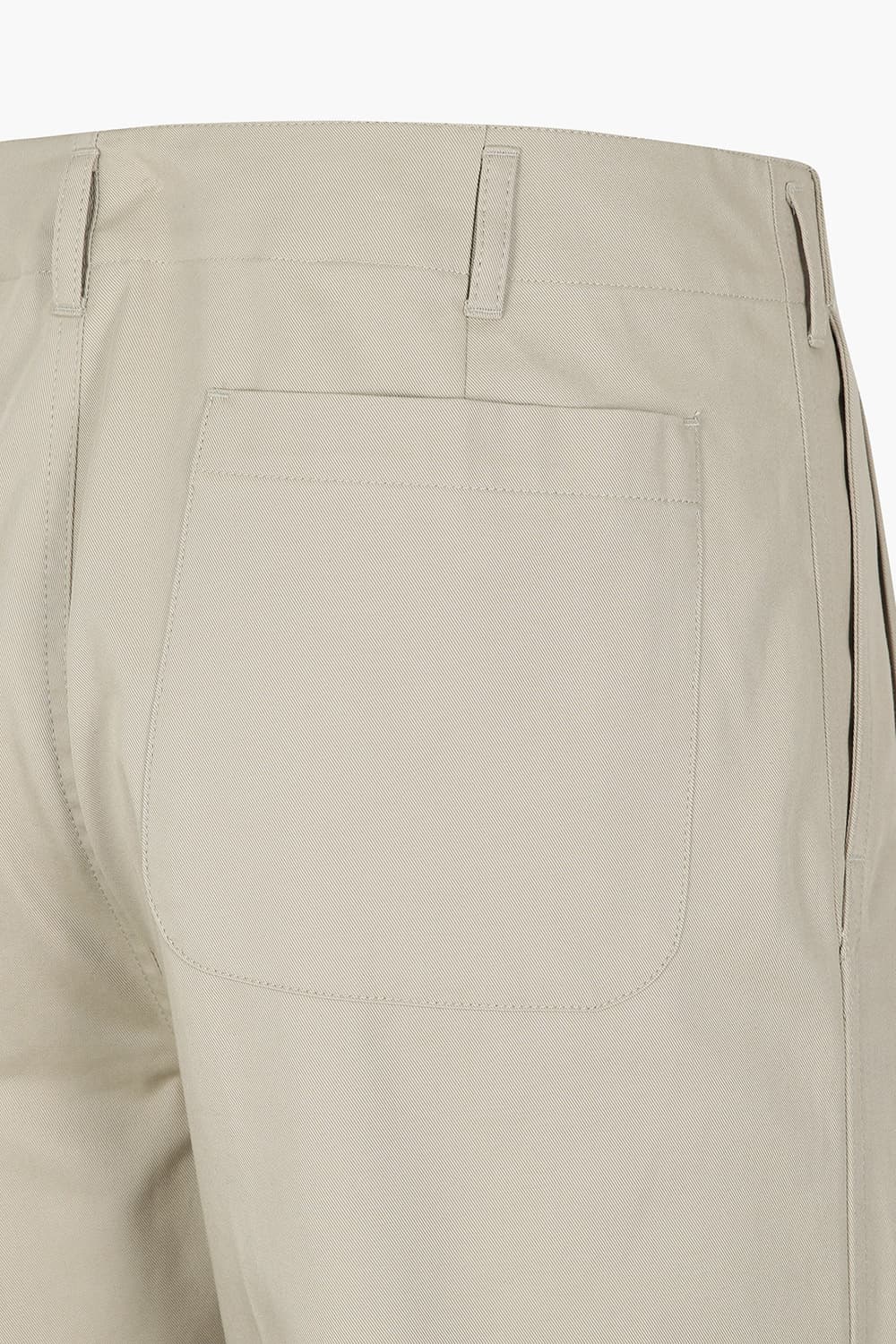 코튼 투 턱 와이드 팬츠 라이트 브라운 QE5SMBZPT102Q80