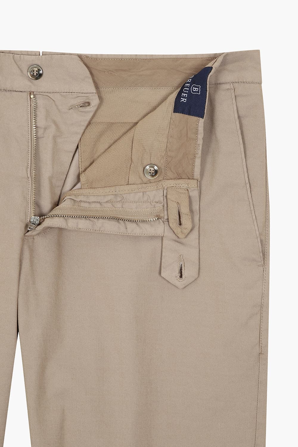 코튼 폴리믹스 레귤러 팬츠 브라운 RE5SMMAPT804R83