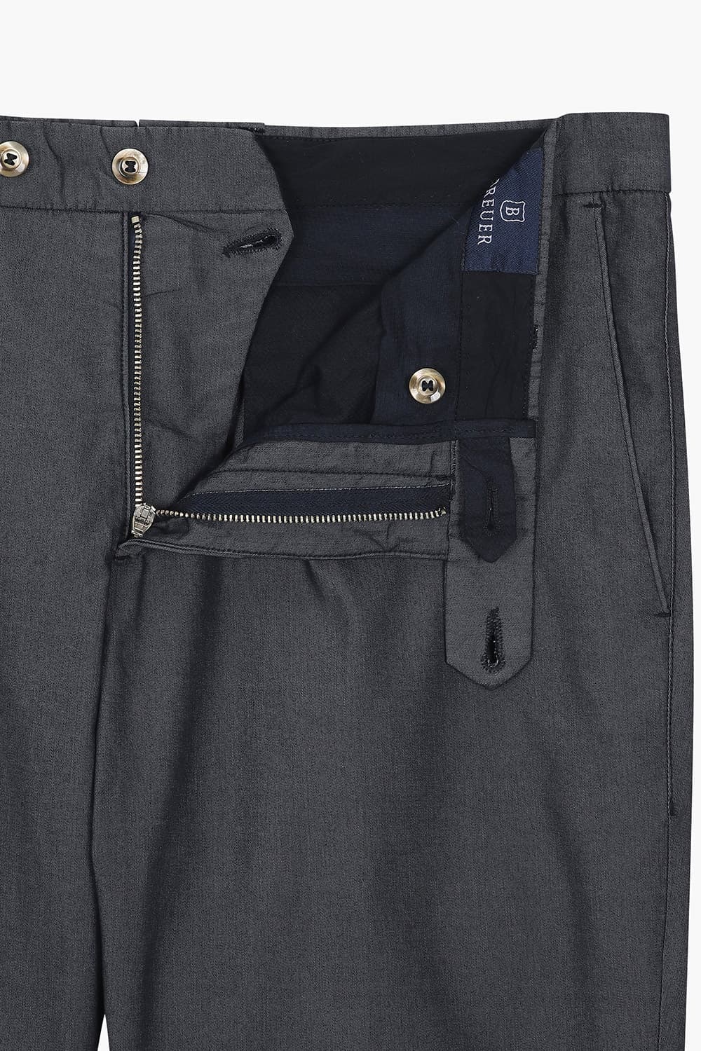 코튼 폴리믹스 레귤러 팬츠 네이비 RE5SMMAPT804R66