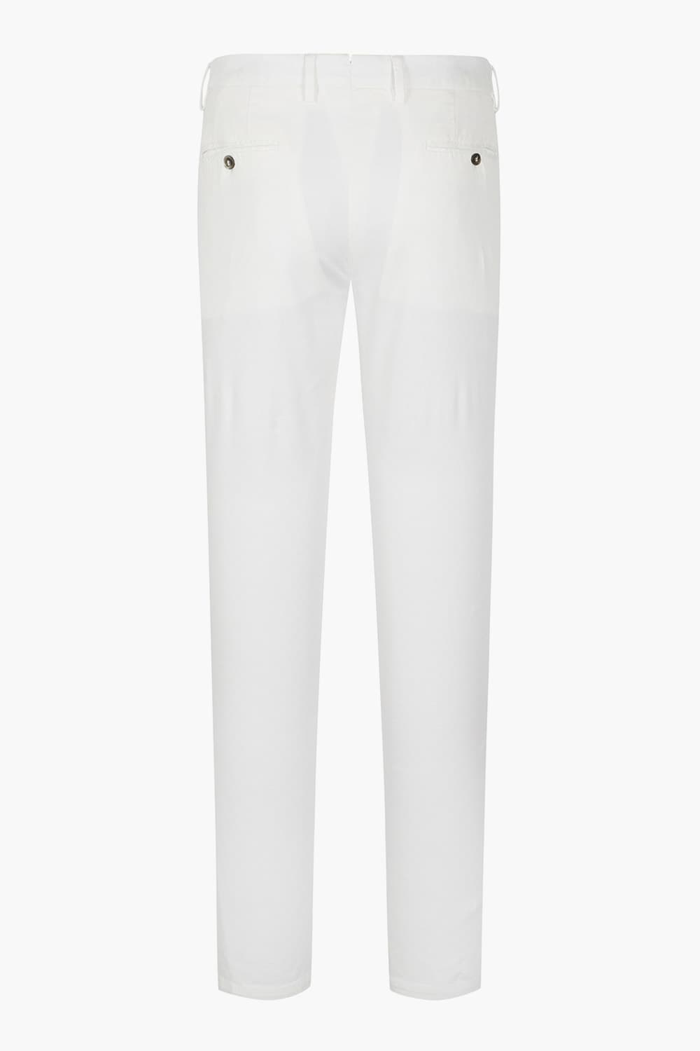 코튼 텍스쳐 슬림 팬츠 화이트 RE5SMMAPT803R10