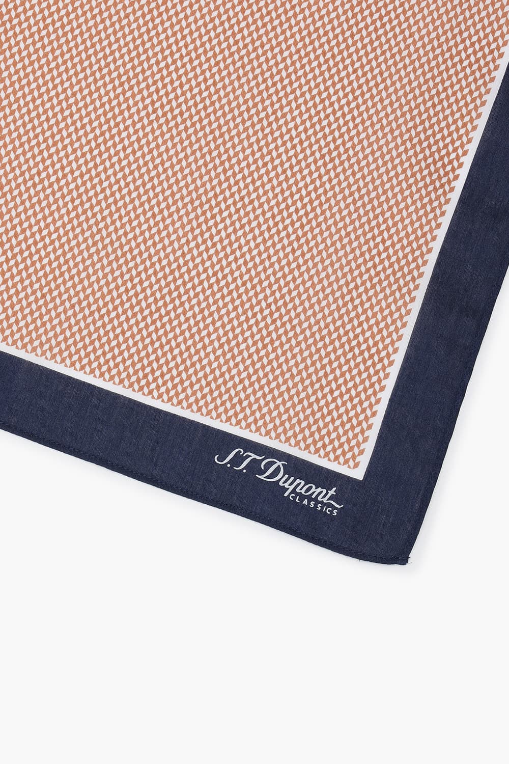 패턴 1001 코튼 손수건 브라운 SE5SMA381001SBW