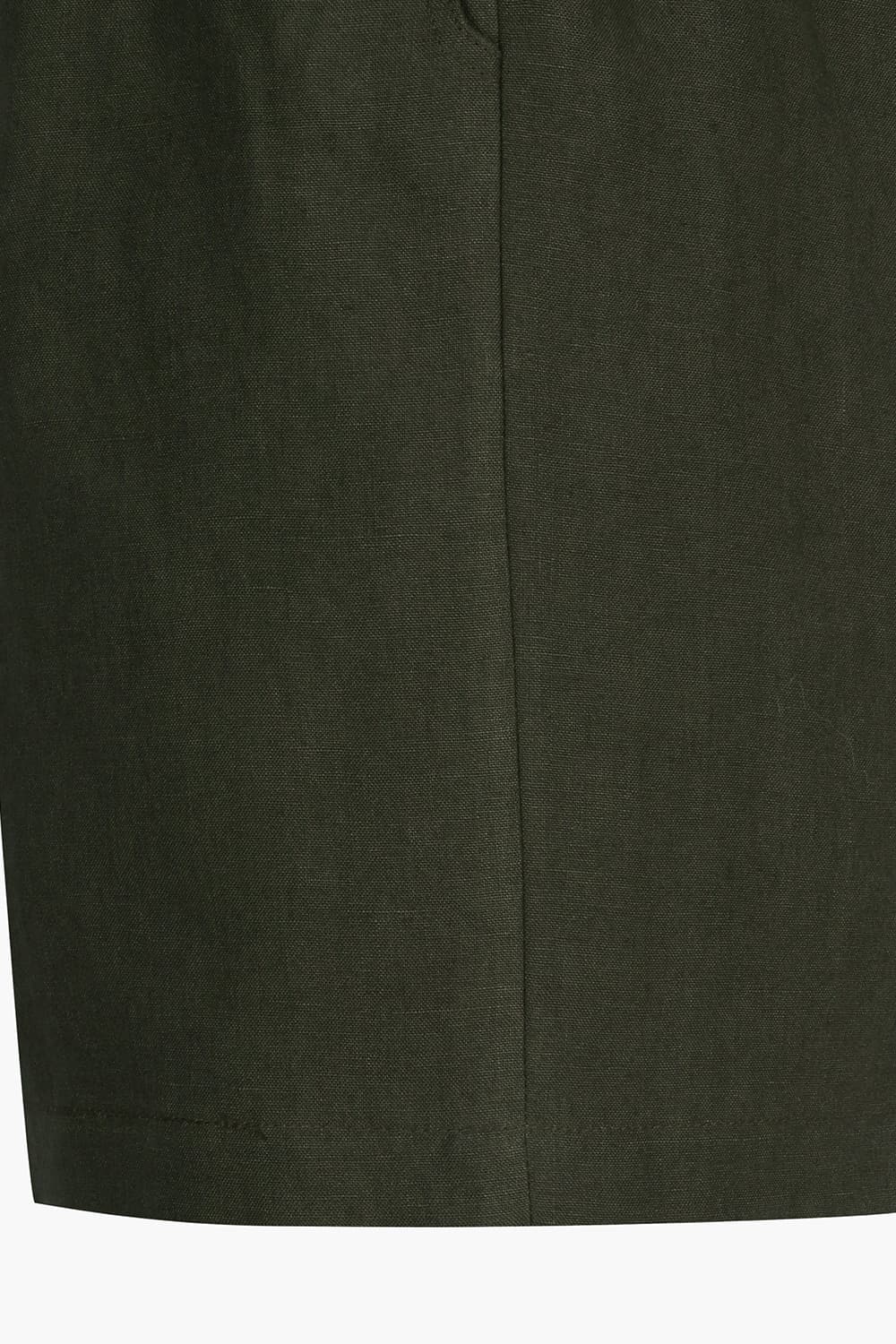 울100 밴딩 하프 팬츠 카키 QE5SMDBPT101Q89