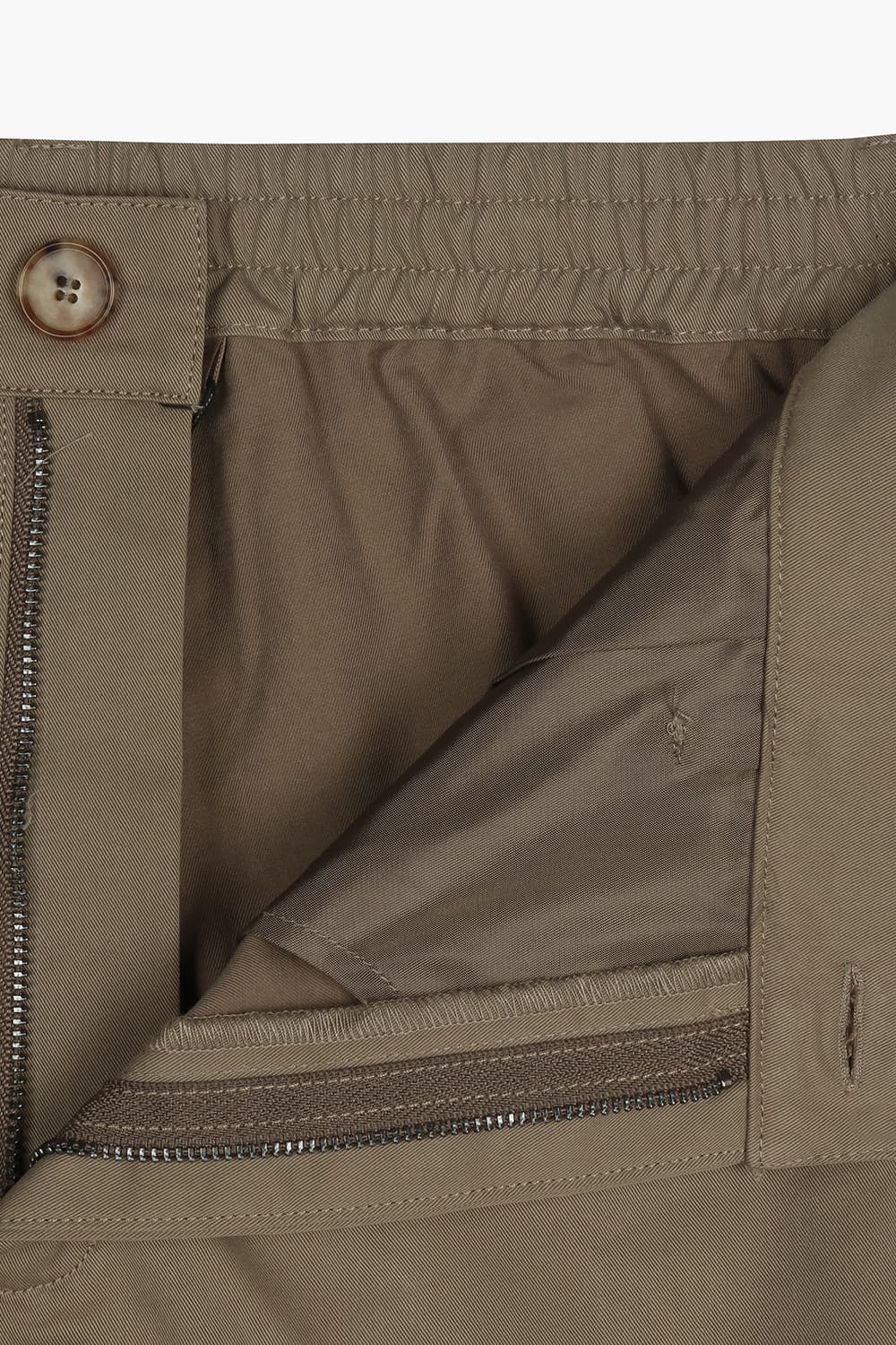 텐셀 믹스 스트레이트 팬츠 브라운 QE5SMRDPT101Q85