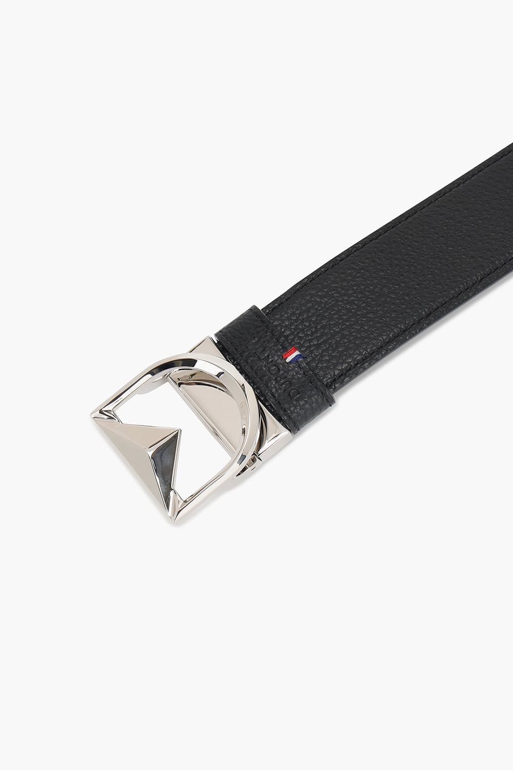 에이펙스 D로고 버클 팔라듐 35MM 리버서블 벨트 블랙 CJ9351001Z