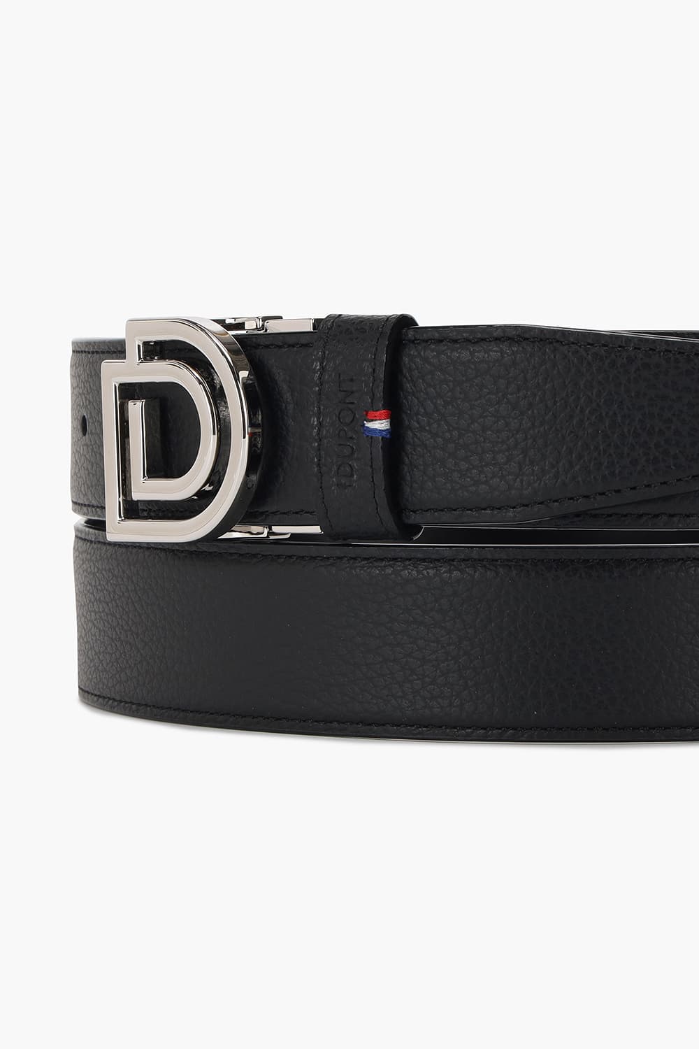 DD로고 버클 팔라듐 35MM 리버서블 벨트 블랙 CJ9351002Z