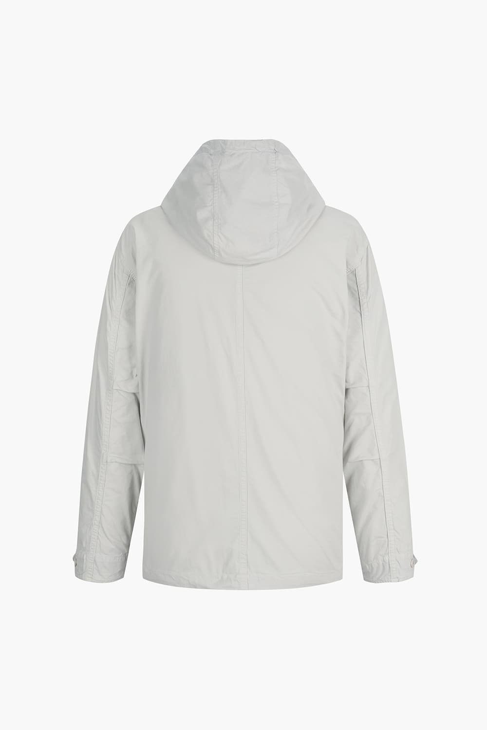 데일리 코튼 바람막이 후드점퍼 그레이 QE5SMHTOT109Q90