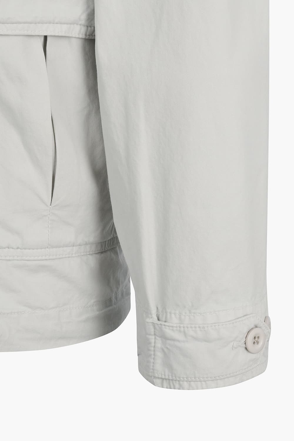 데일리 코튼 바람막이 후드점퍼 그레이 QE5SMHTOT109Q90