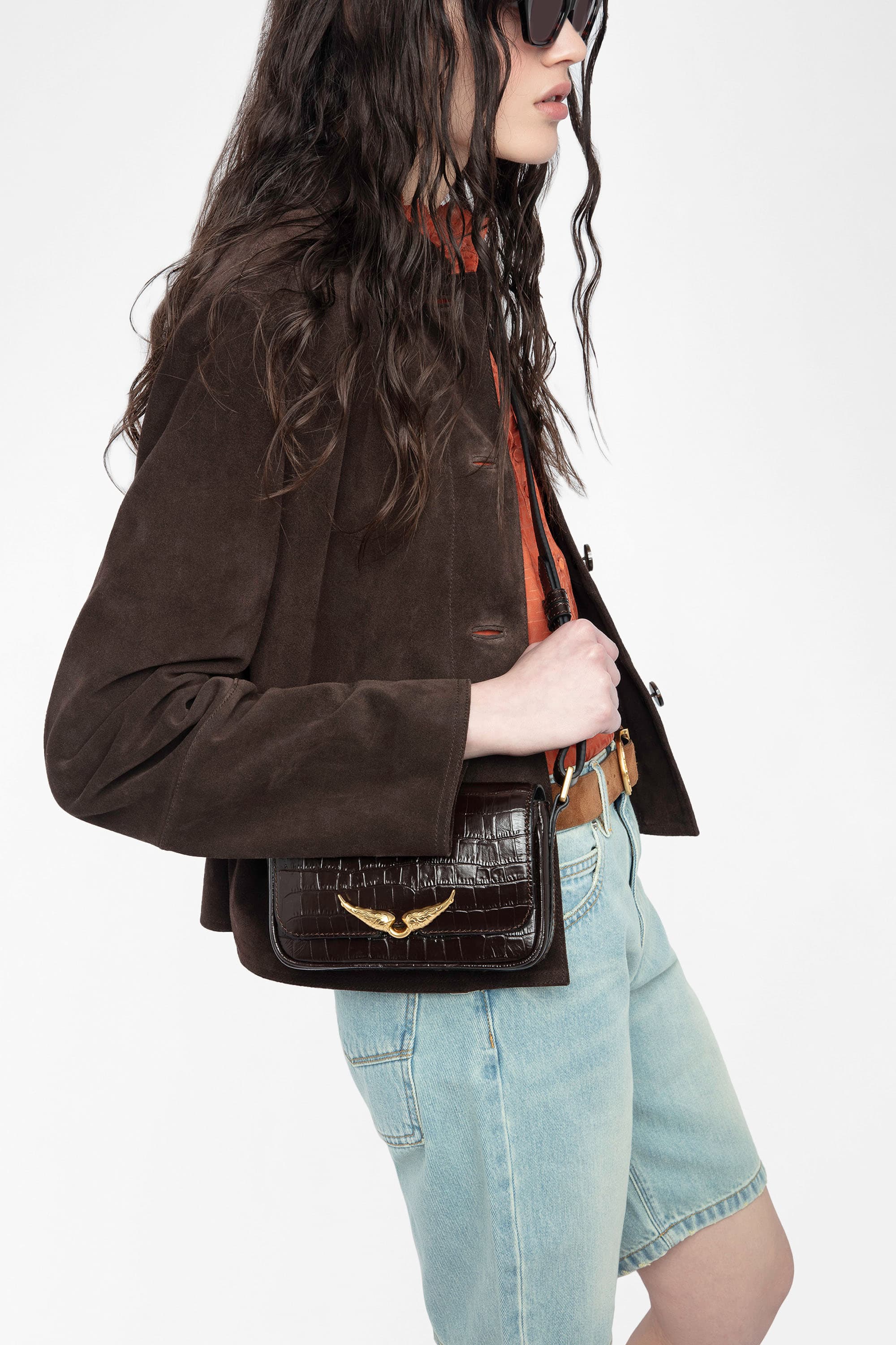 Le Zazi Crocodile Bag