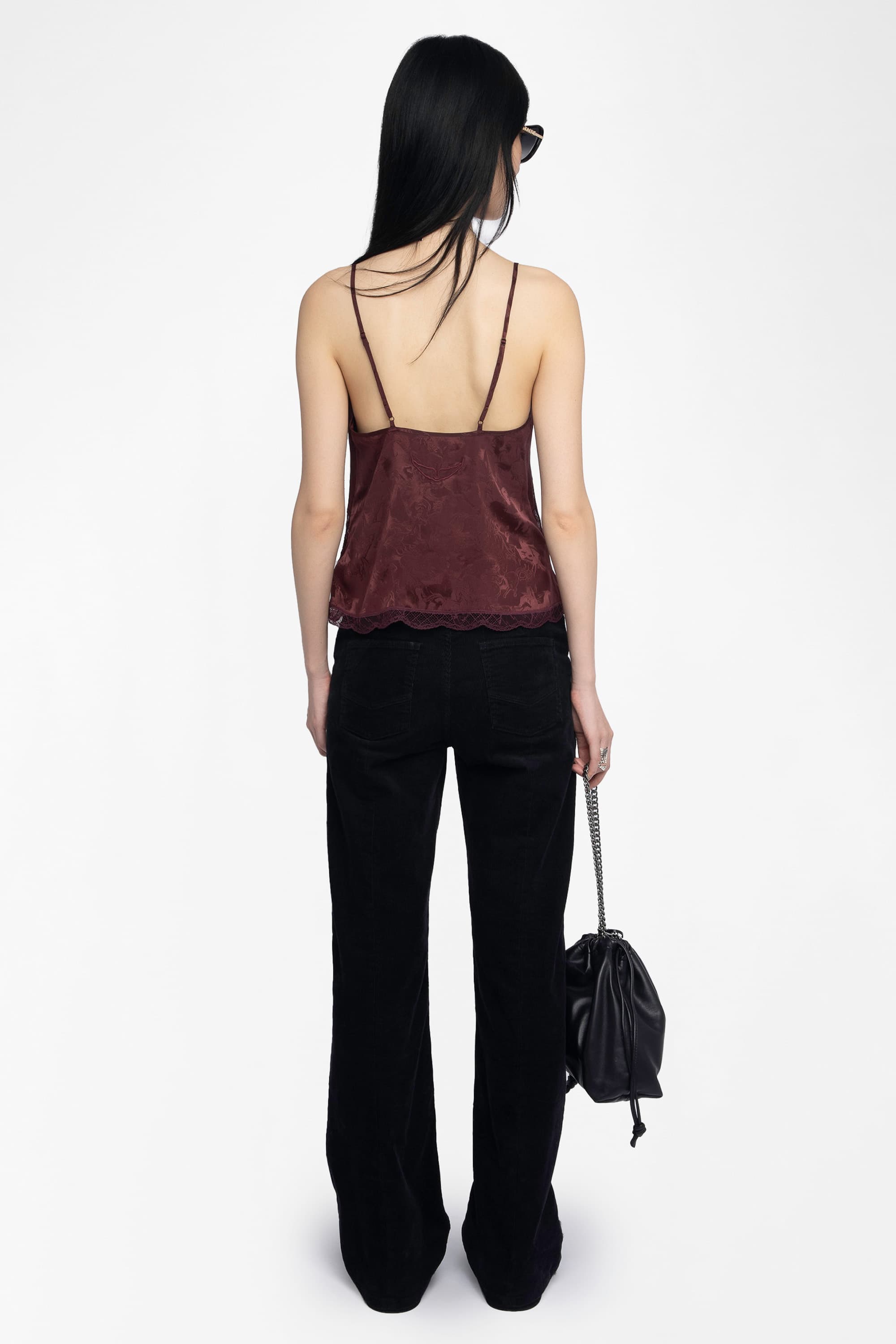 Cishi Horse Silk Camisole