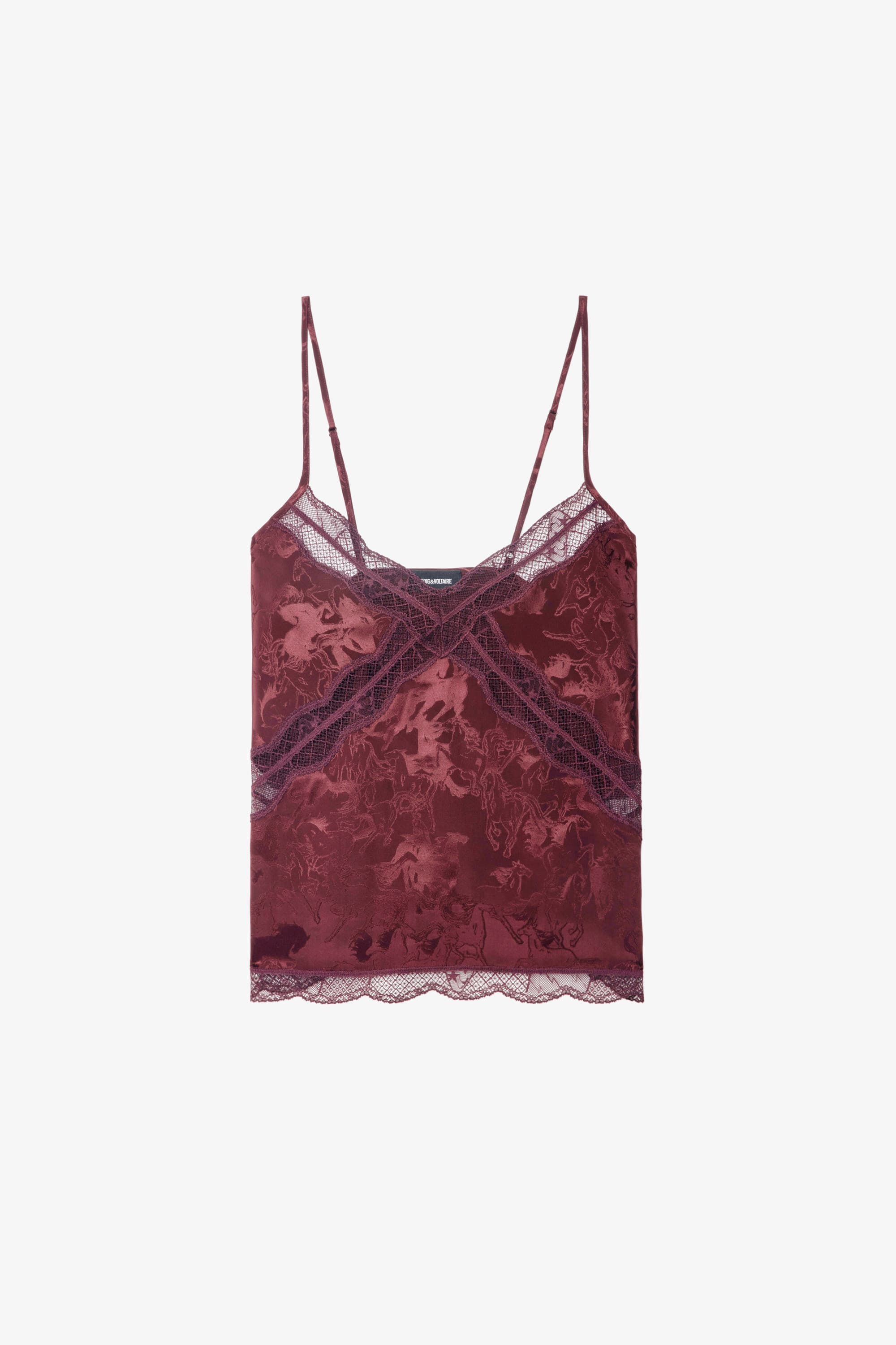 Cishi Horse Silk Camisole