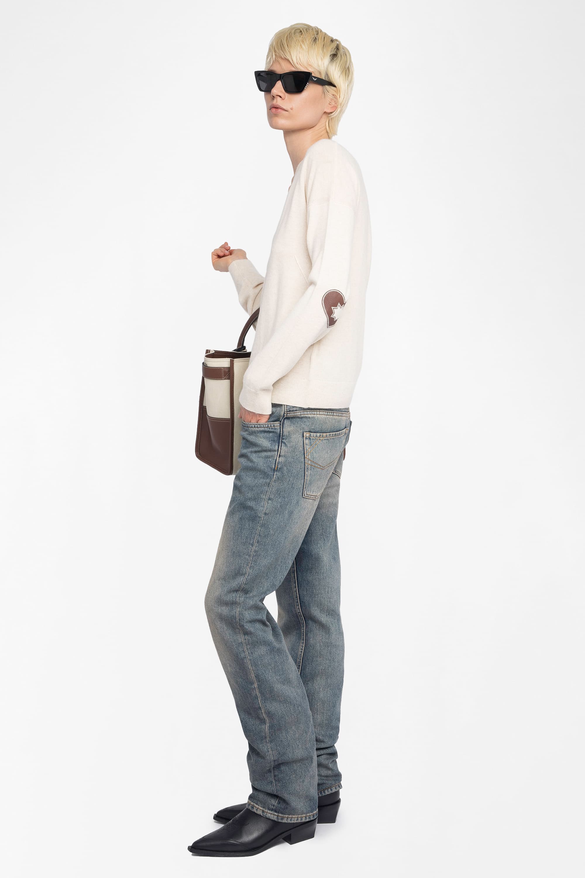 Vivi Heart Patch Knit