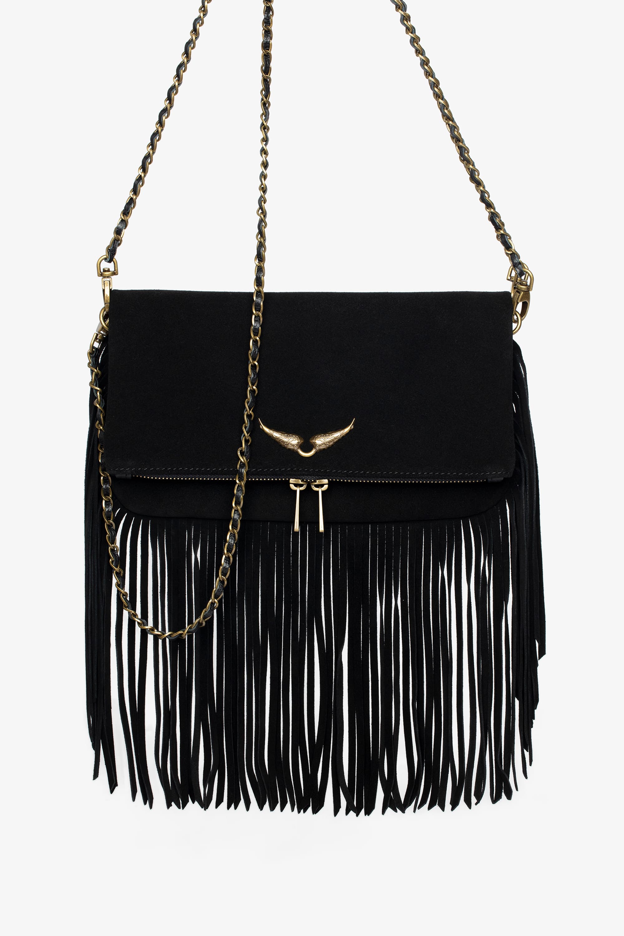 Rock Suede Fringes Bag