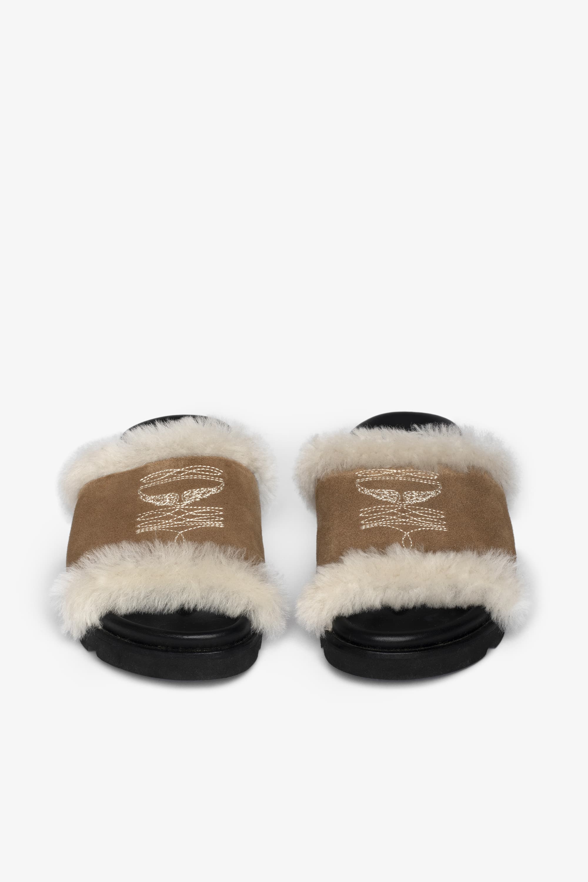 Teddy Shearling Mules