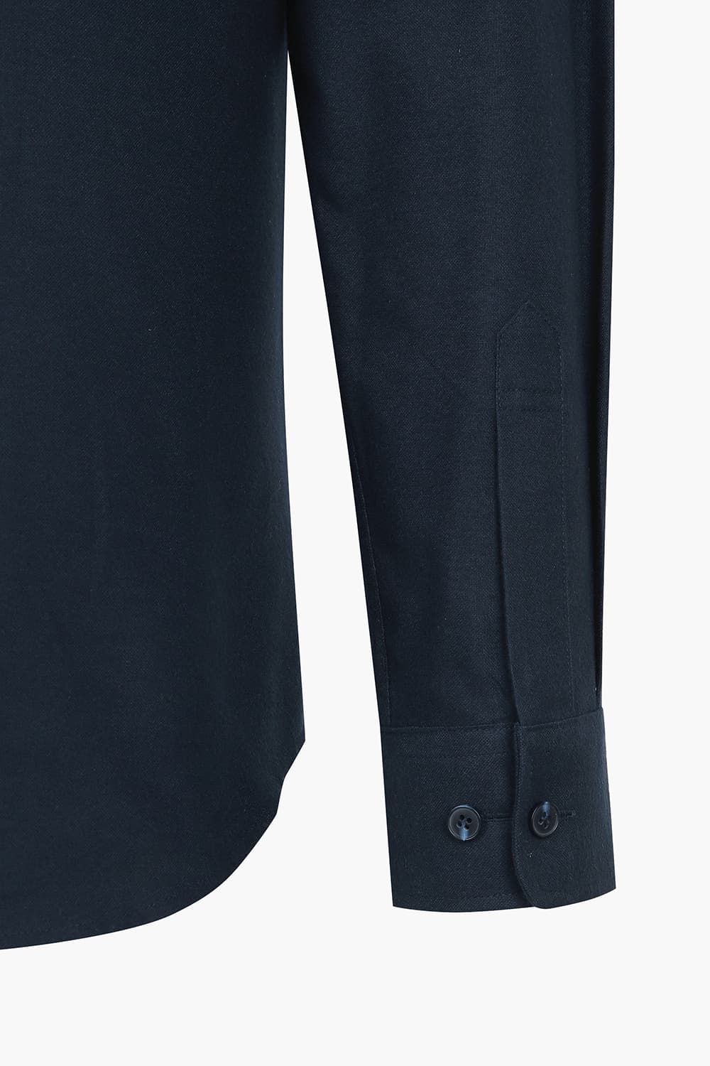 순면 기모 트리콜로르 955 컴포터블 셔츠 네이비 SE5FM22LS955SNY