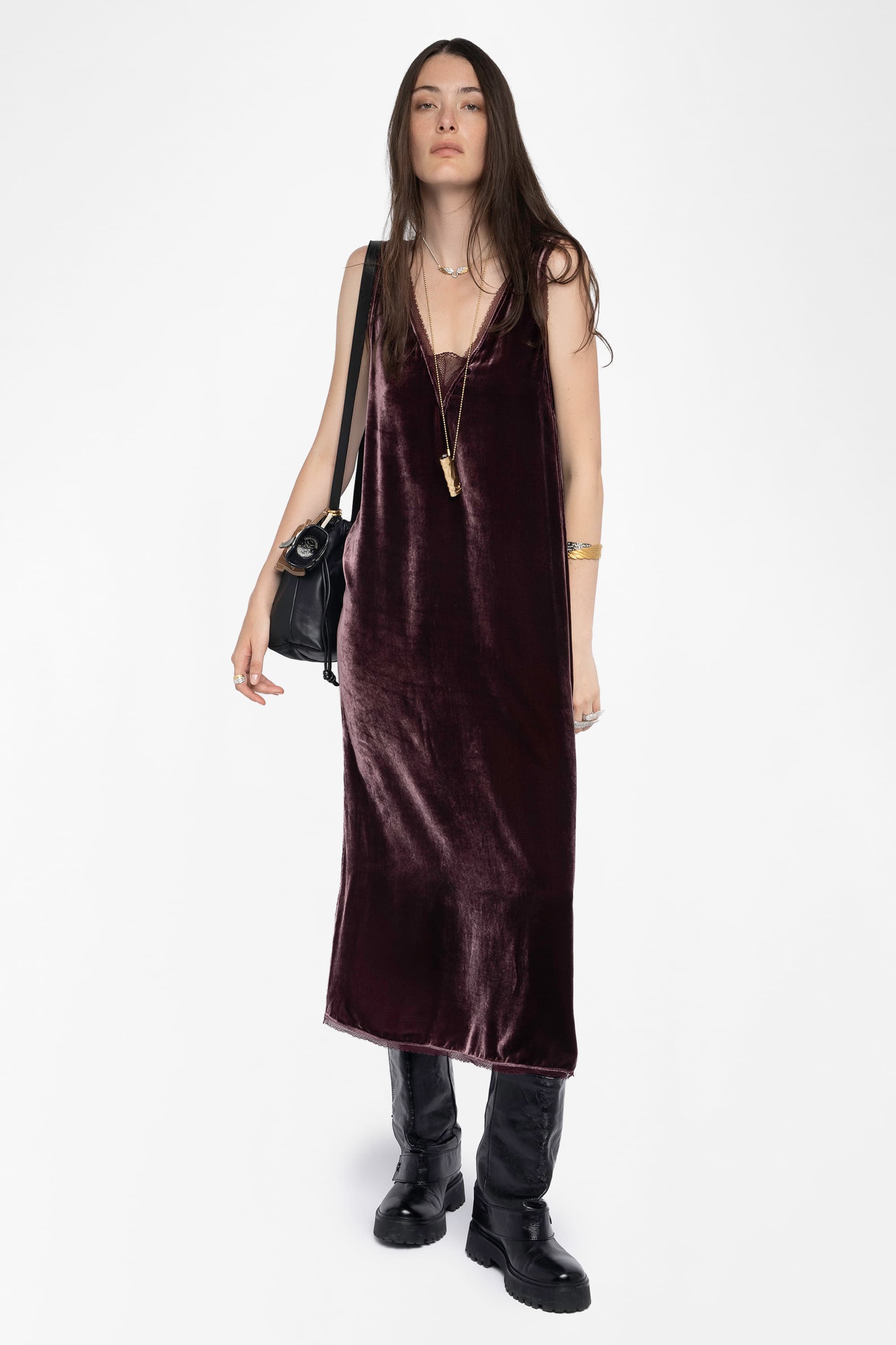 Renzo Velvet Dress