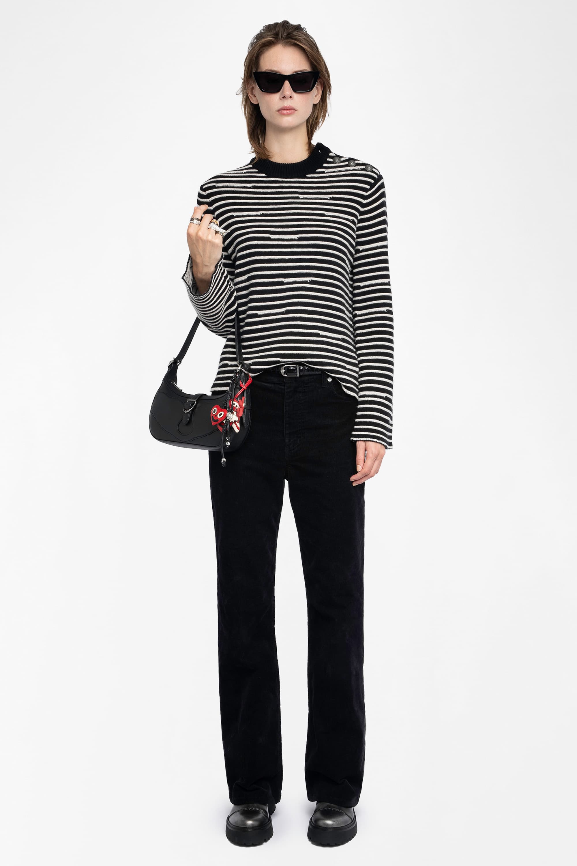 Spiky Stripe Sweater