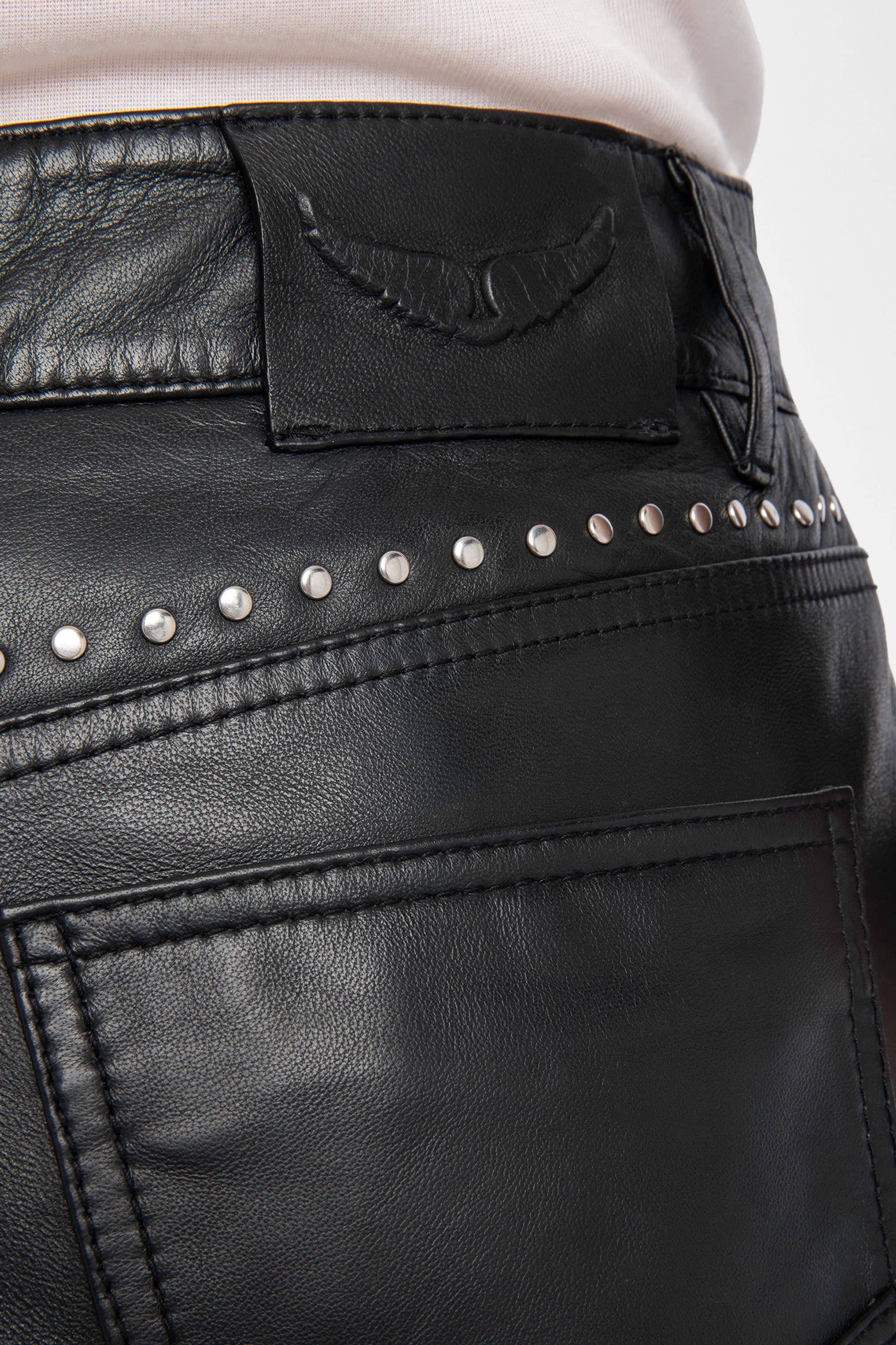 Siddyl Leather Shorts