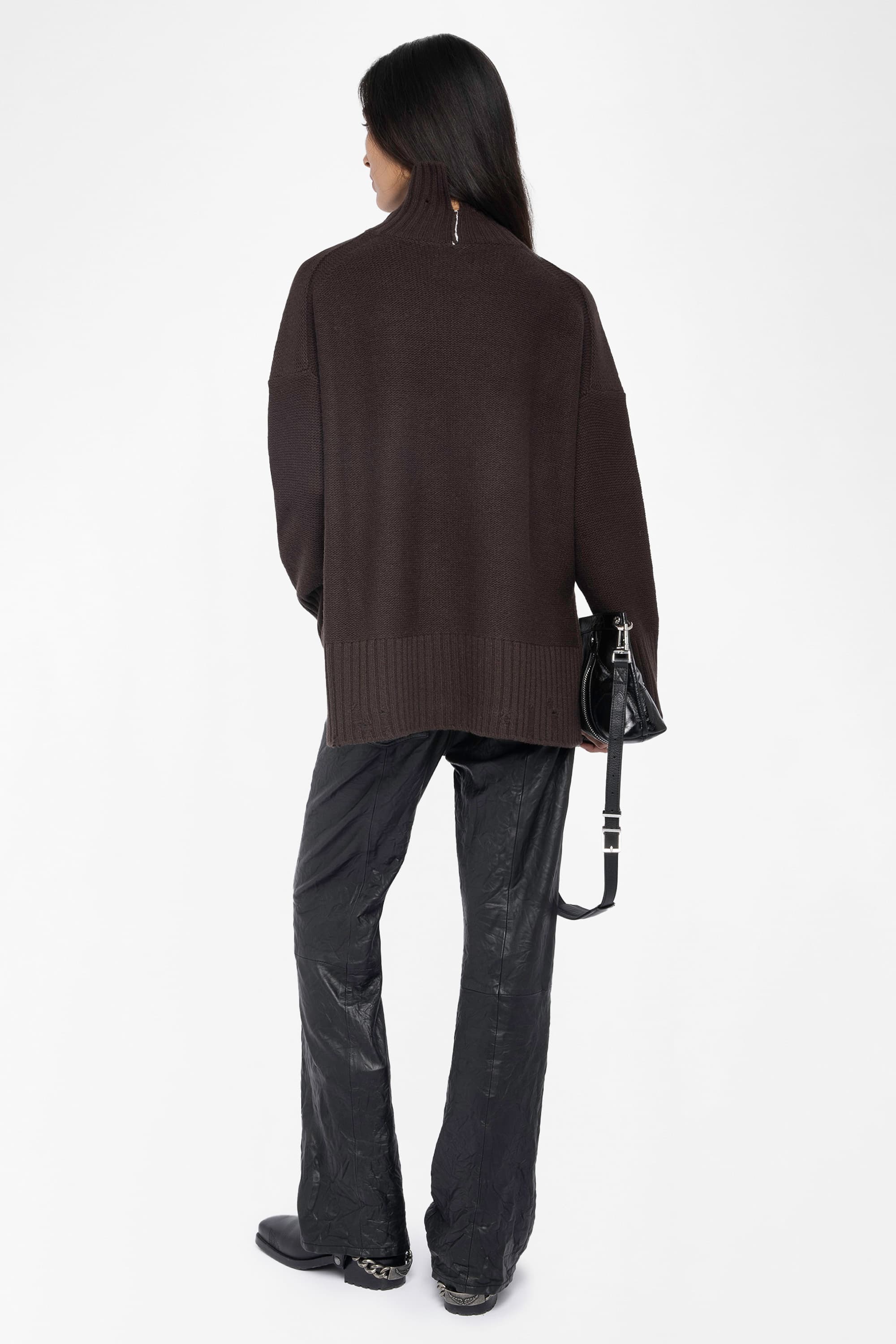 Bleeza Skull Wool Sweater