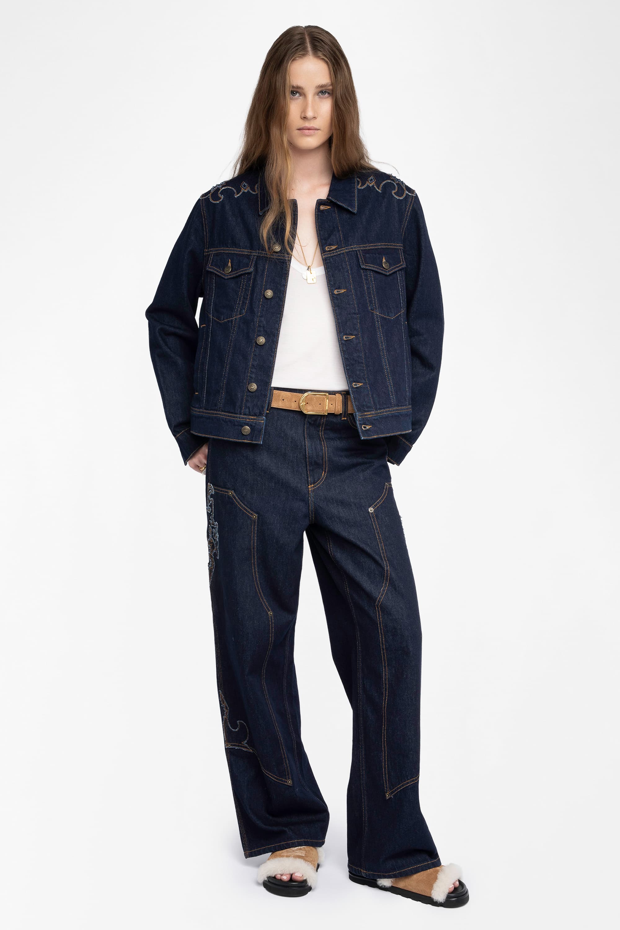 Bases Western Denim Jacket