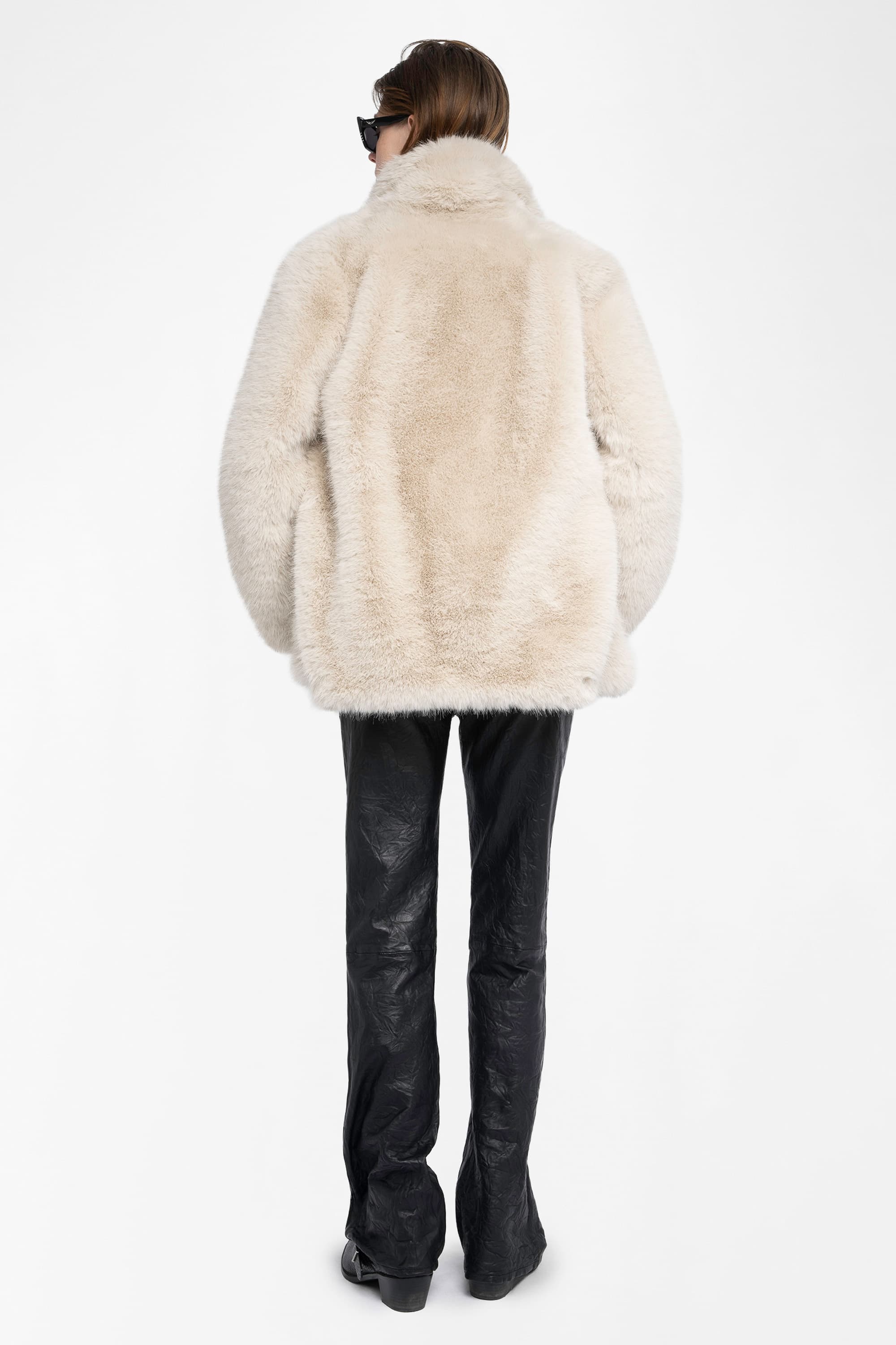 Fleur Faux Fur Coat