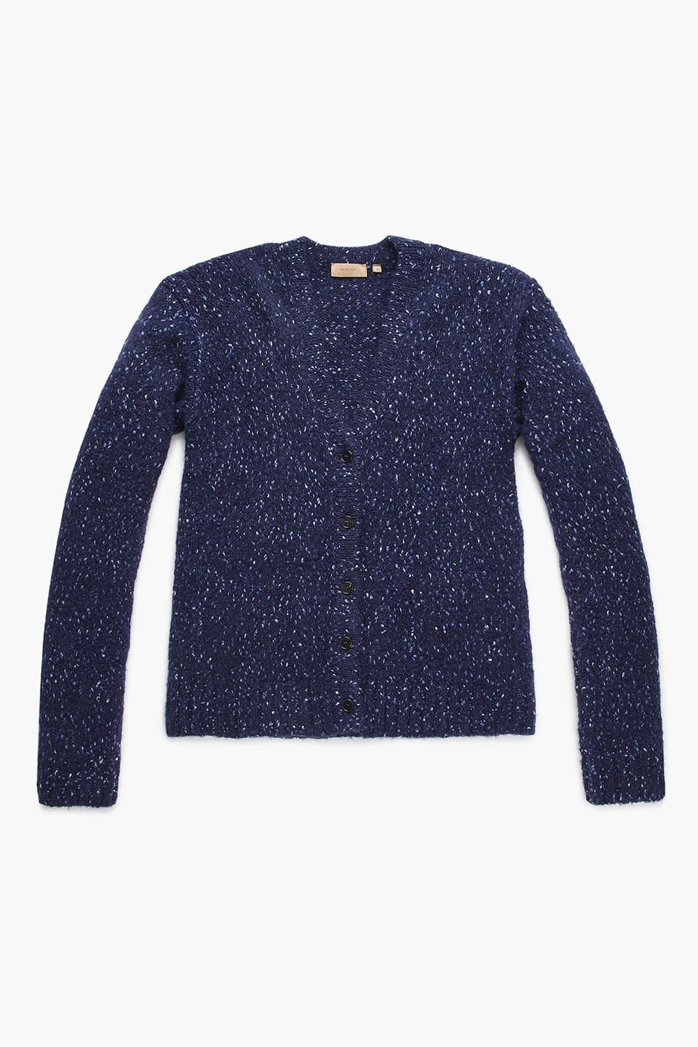 알파카 믹스 Konrad knit 네이비 니트 가디건 QE4FMRDKN102Q66