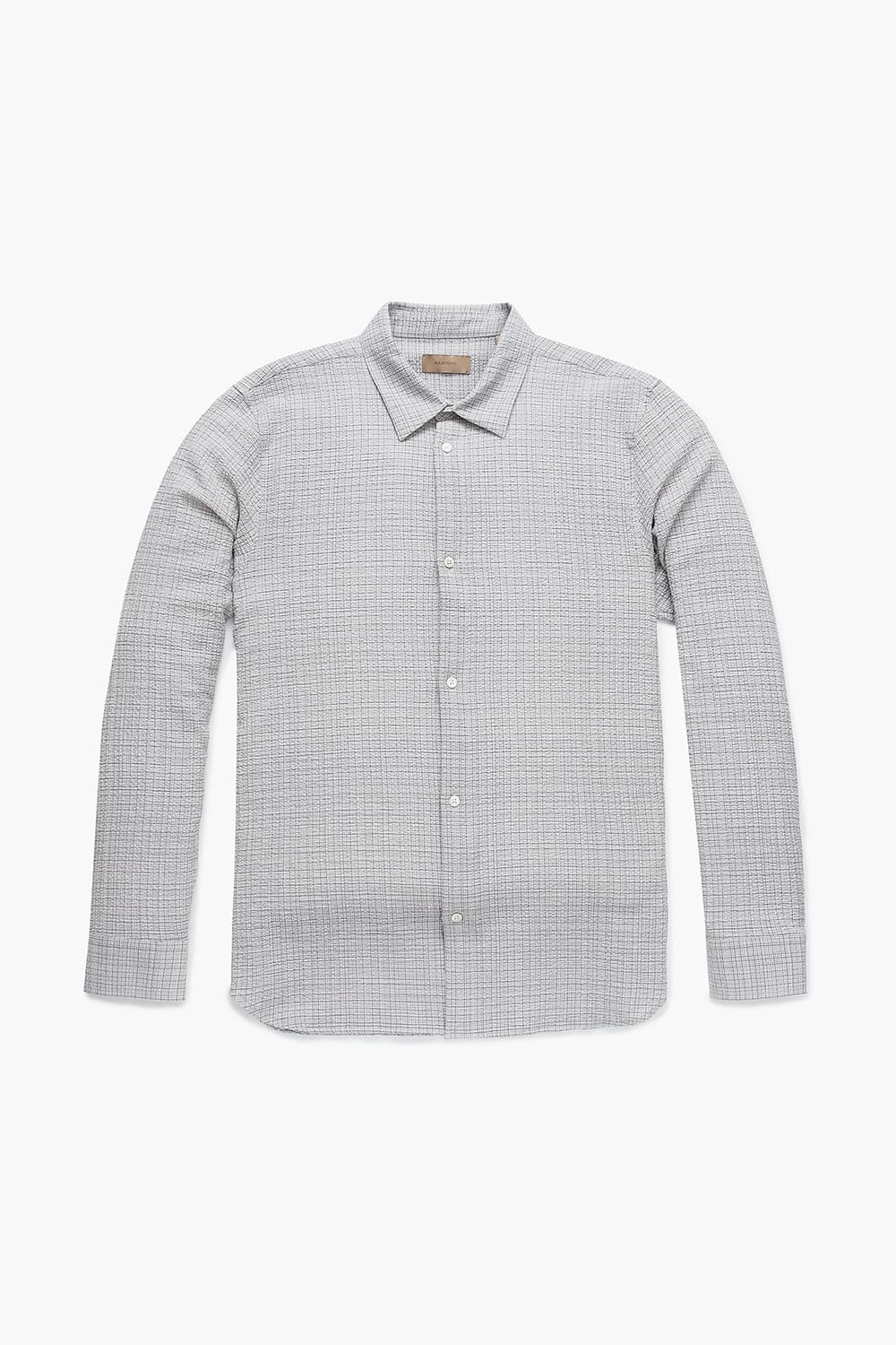 면 스판 SAMSON 셔츠 그레이 QE4FMRDSH103Q90