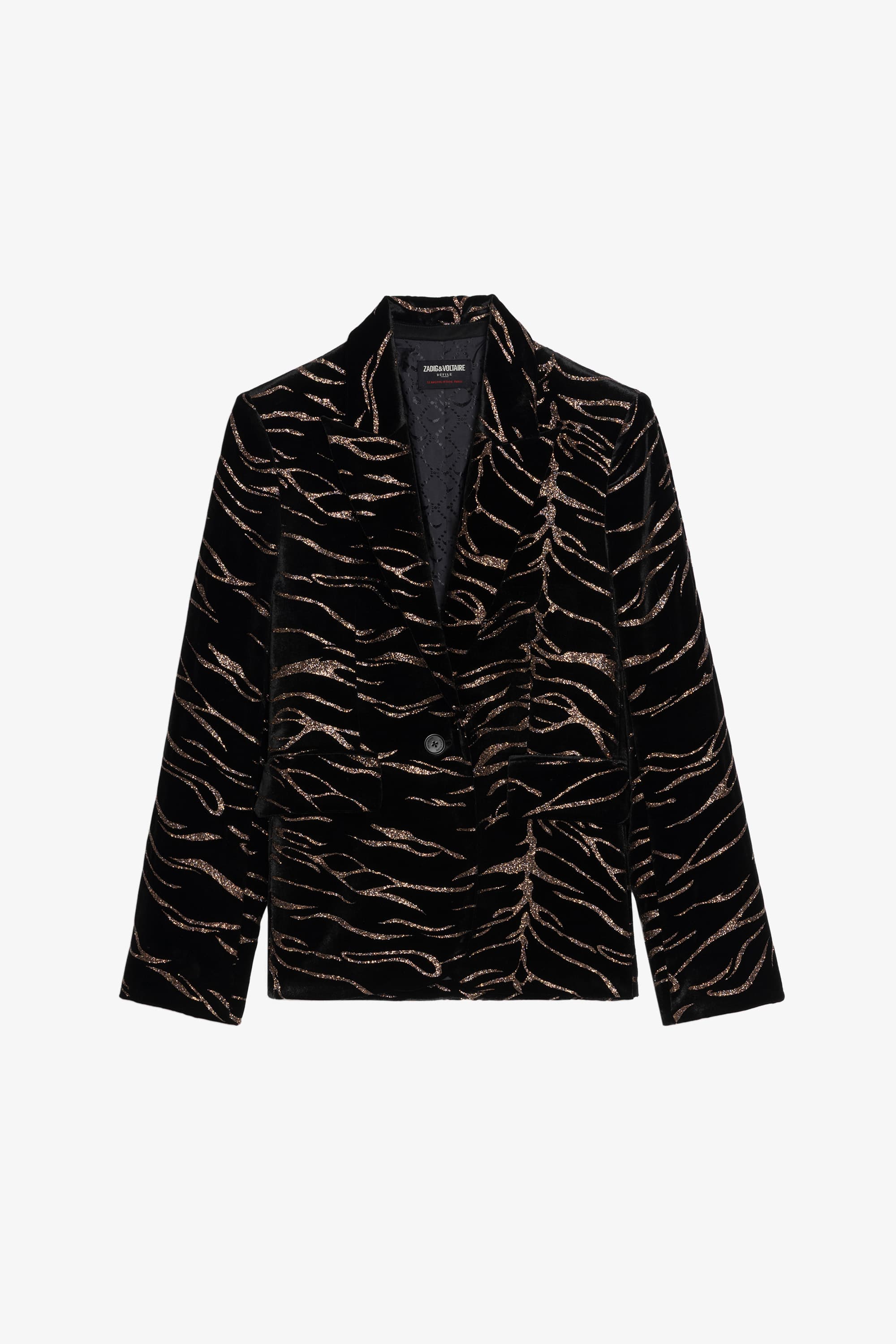Vavy Velvet Tiger Jacket
