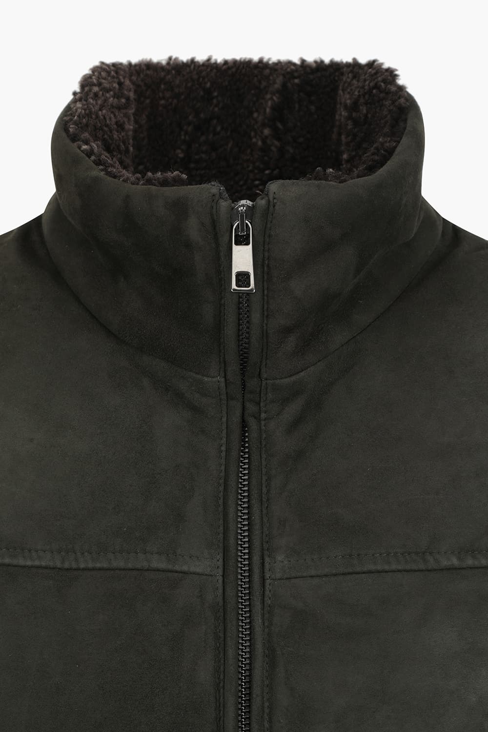 베스트 Suede Goat Leather Vest RE5FMMALE801R79