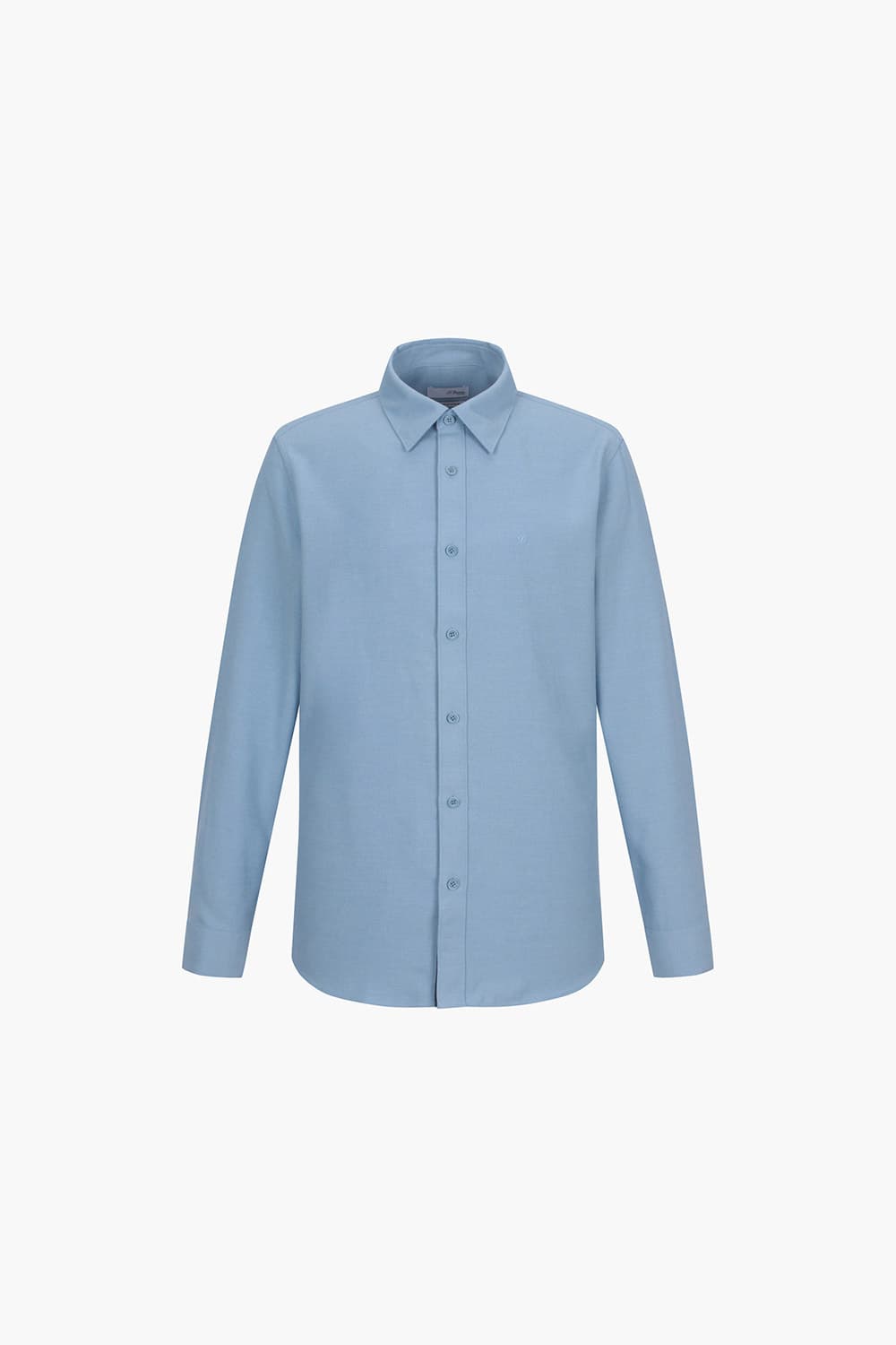 솔리드 기모 트리콜로르 956 컴포터블(뉴 캐주얼 핏) 셔츠 블루 SE4FM22LS956SBU