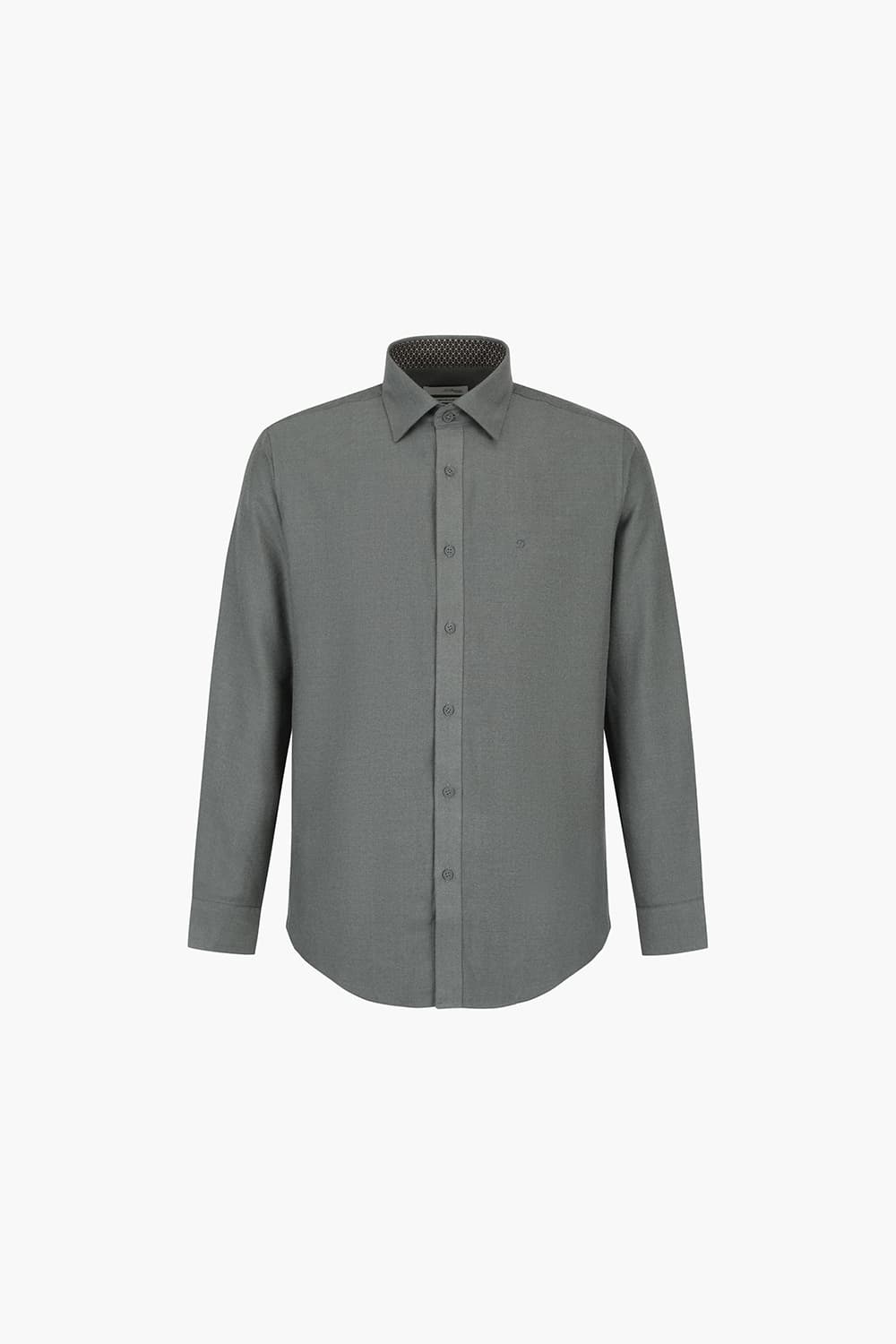 솔리드 기모 배색 781 컴포터블 셔츠 그레이 SE4FM22LS781SGY