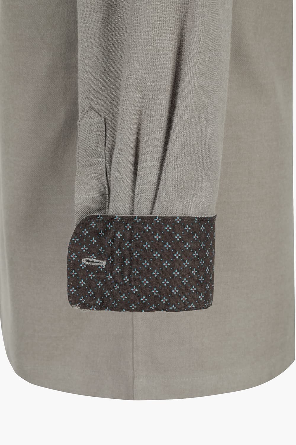 솔리드 기모 배색 732 비즈니스 셔츠 베이지 SE4FM12LS732SBE