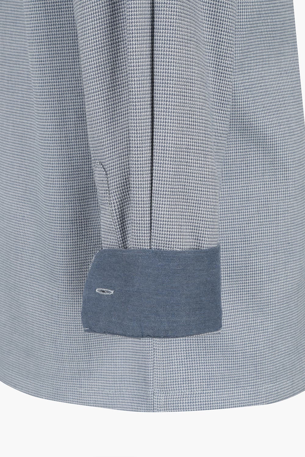 도비 기모 배색 731 비즈니스 셔츠 블루 SE4FM12LS731SBU