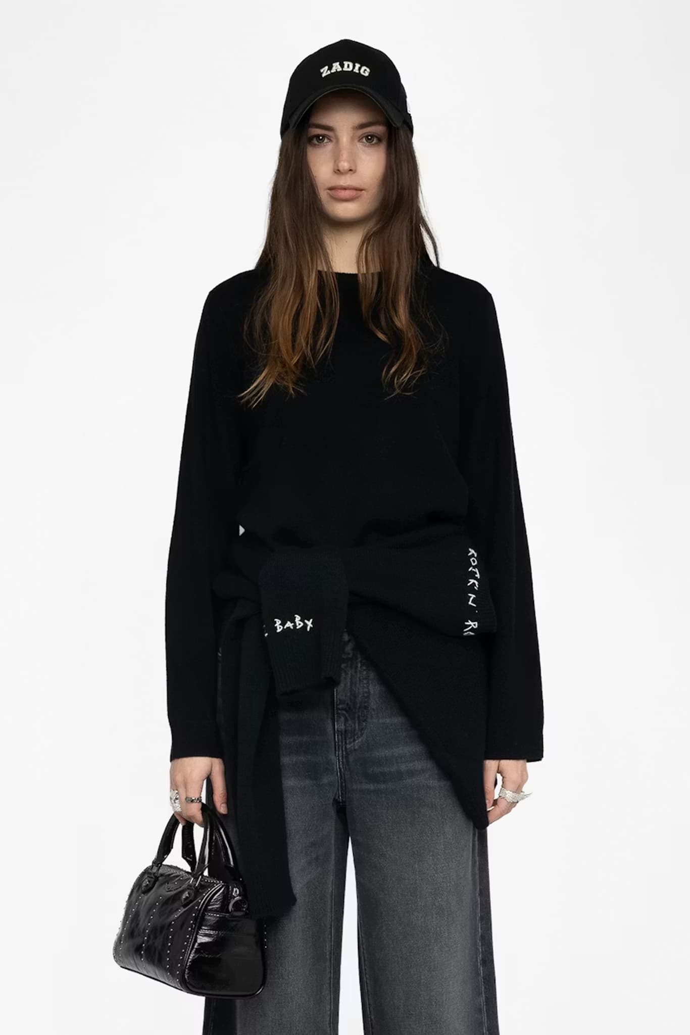 Cara Patch Sweater