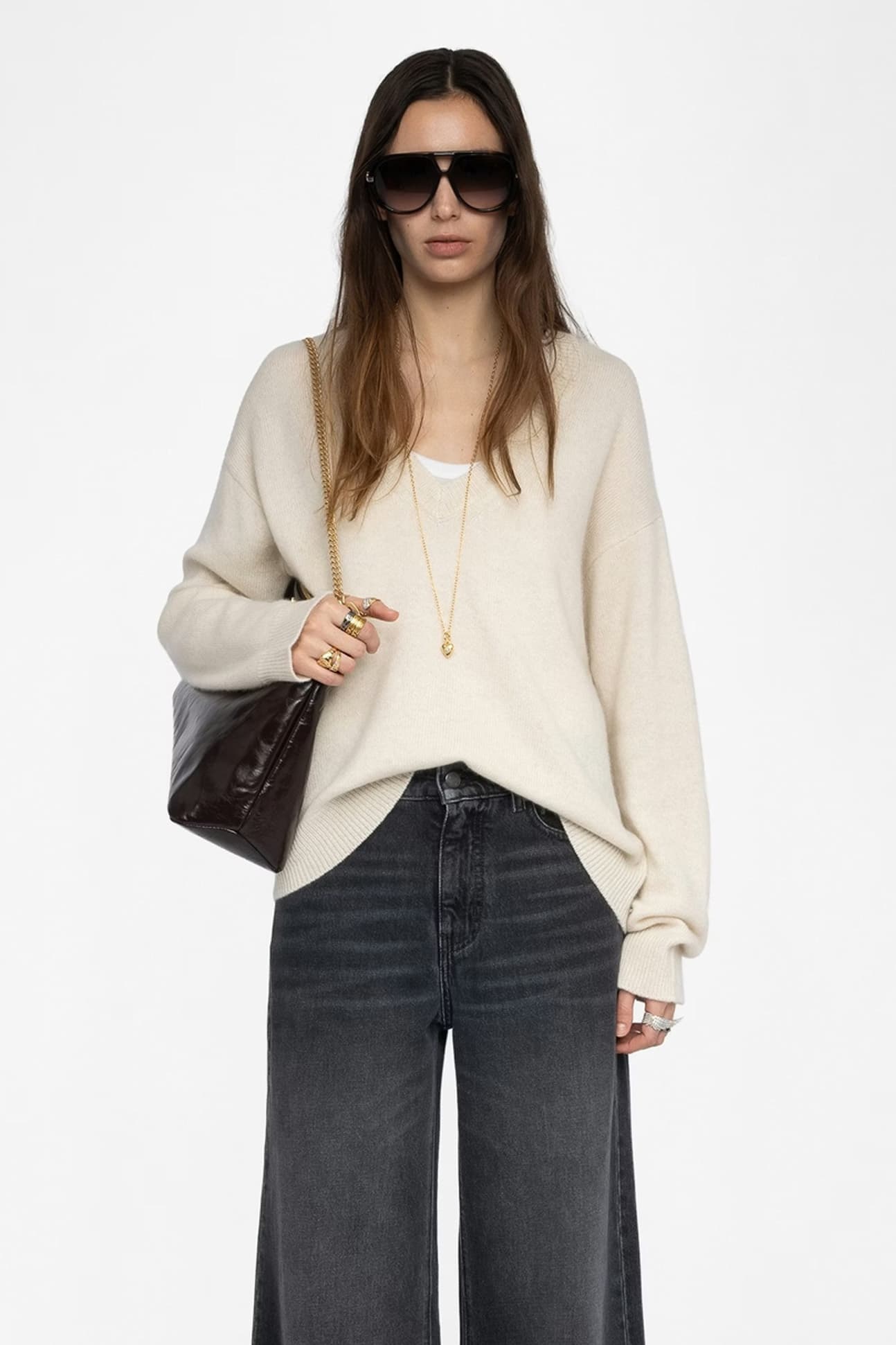 Mikyz Strass Cashmere Sweater