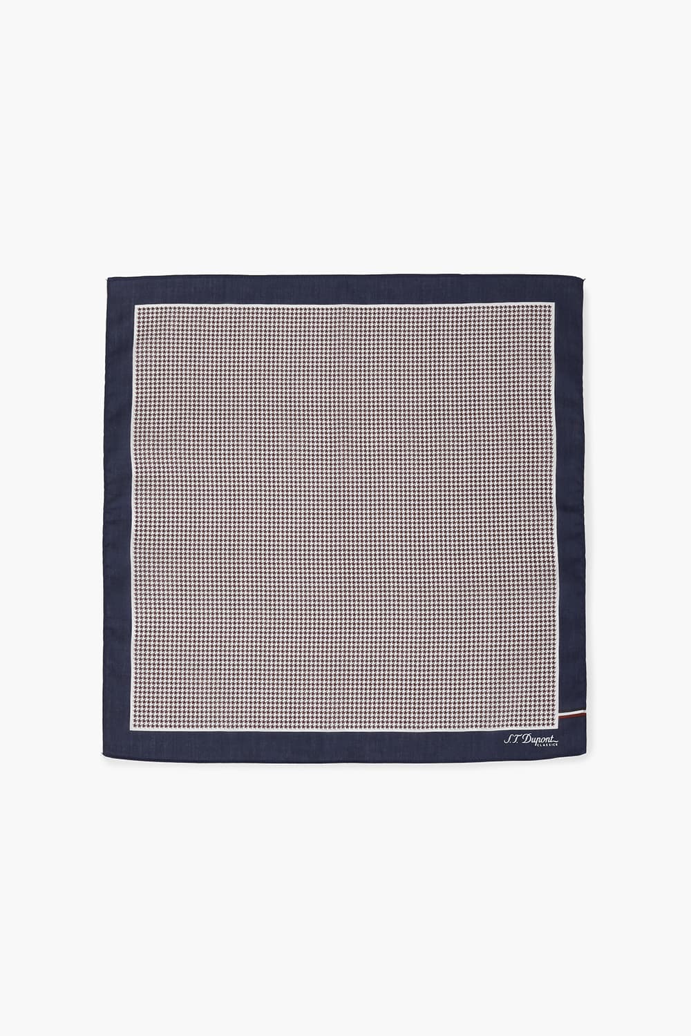 하운드투스 체크 1003 코튼 손수건 네이비 SE5FMA381003SNY
