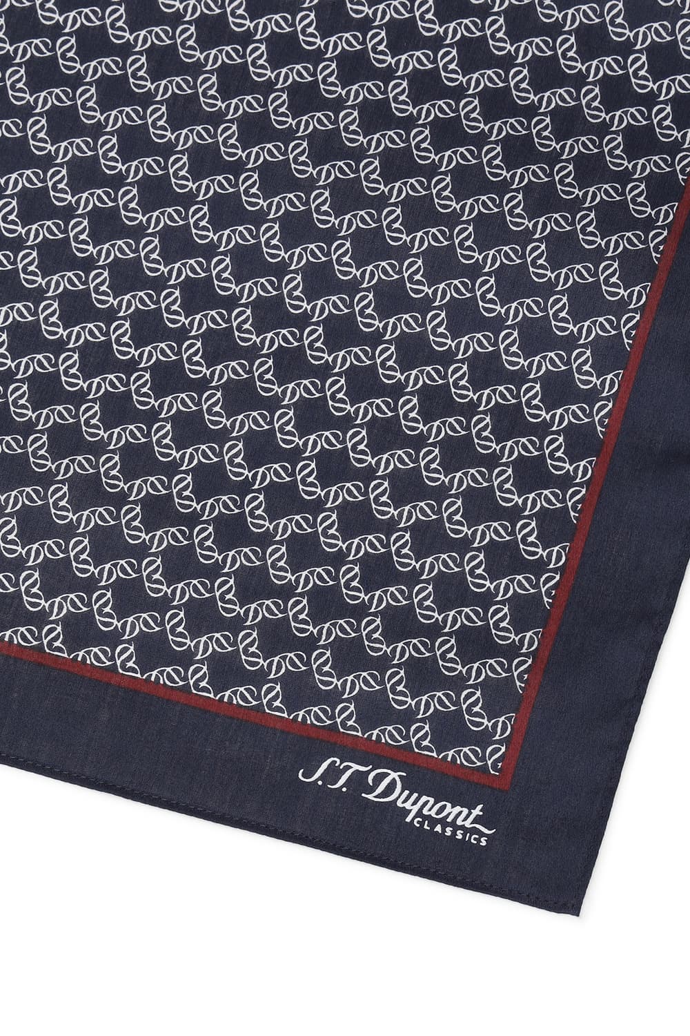 로고 플레이 1002 코튼 손수건 네이비 SE5FMA381002SNY