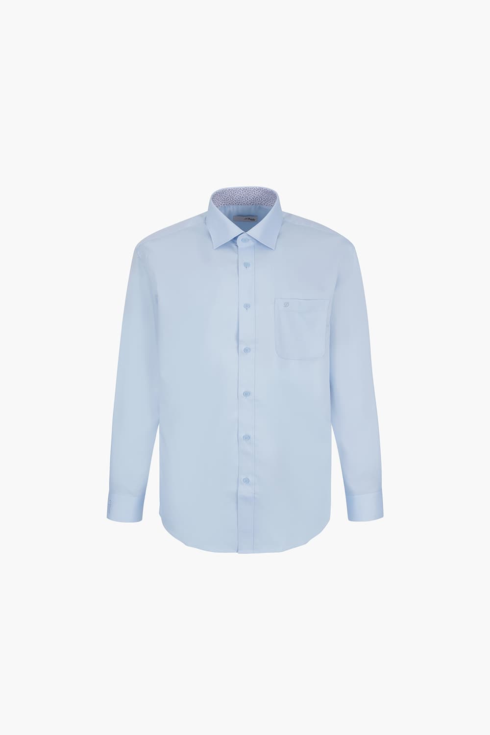 텐셀 도비 배색 164 비즈니스 셔츠 블루 SE5SM11LS164SBU