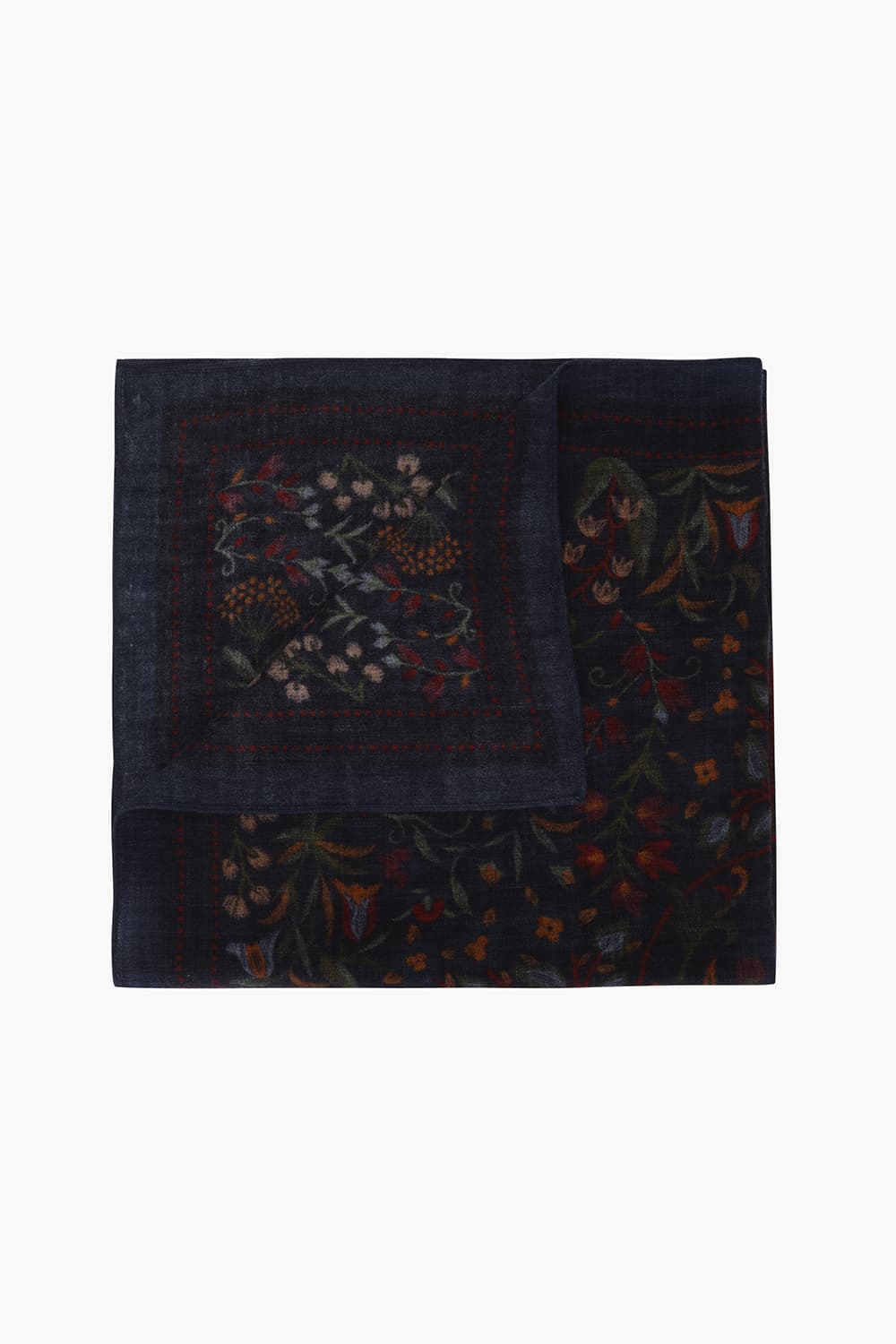 UNICORN 울 시누아즈리 패턴 스카프 BED140801